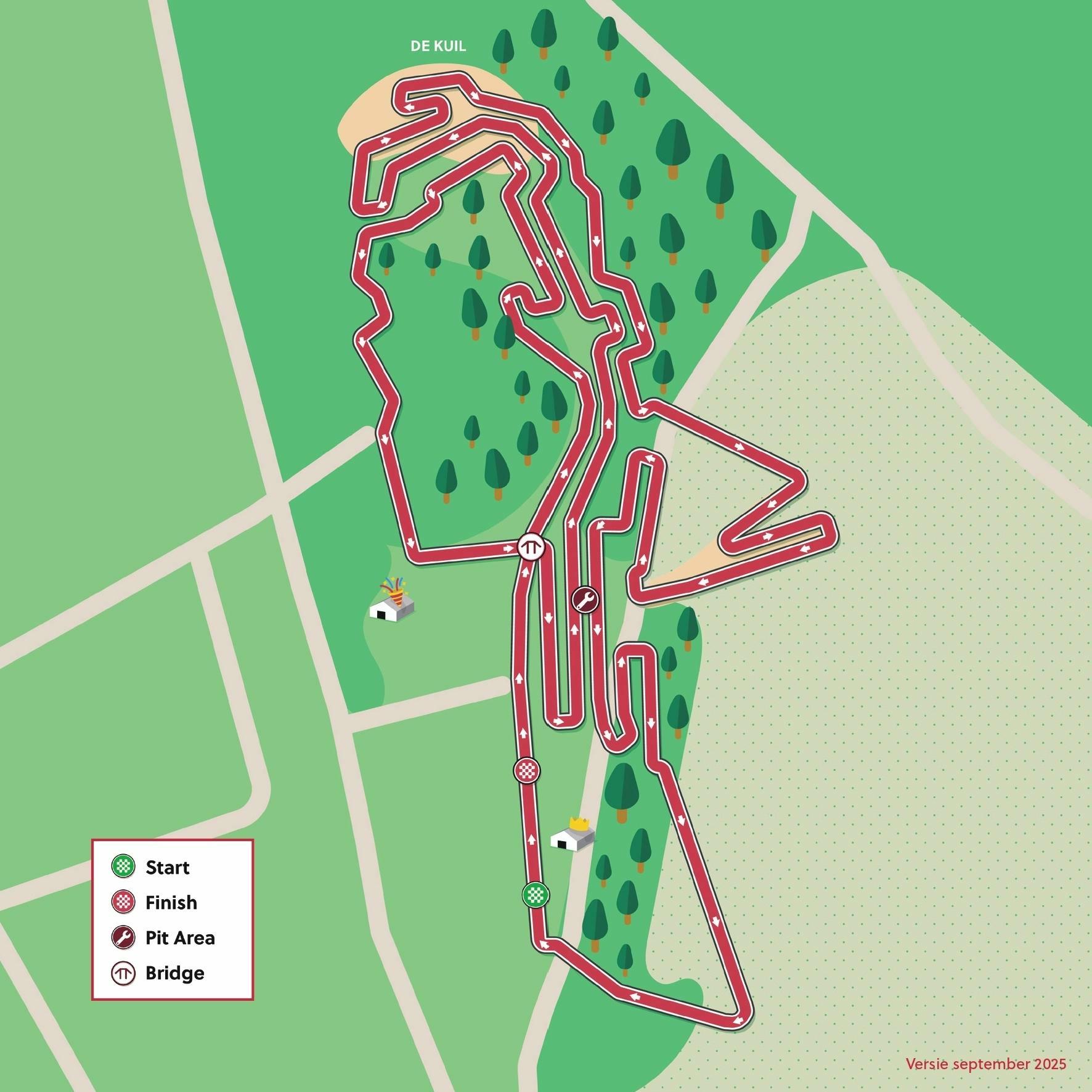 Zonhoven CX World Cup route