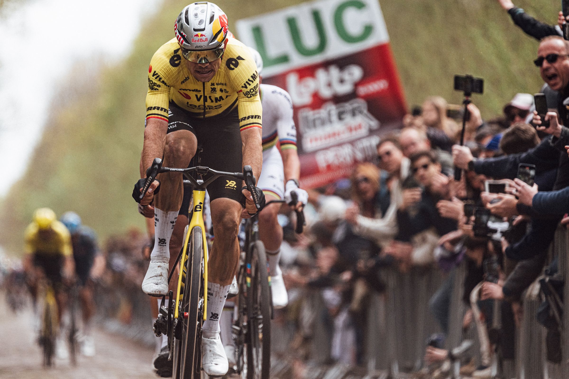 From rice porridge to frites and champagne, inside Wout van Aert's full Paris-Roubaix fueling plan