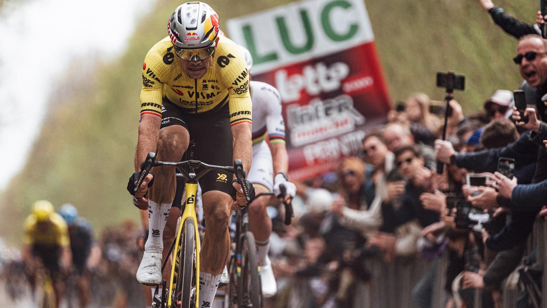 From rice porridge to frites and champagne, inside Wout van Aert's full Paris-Roubaix fueling plan