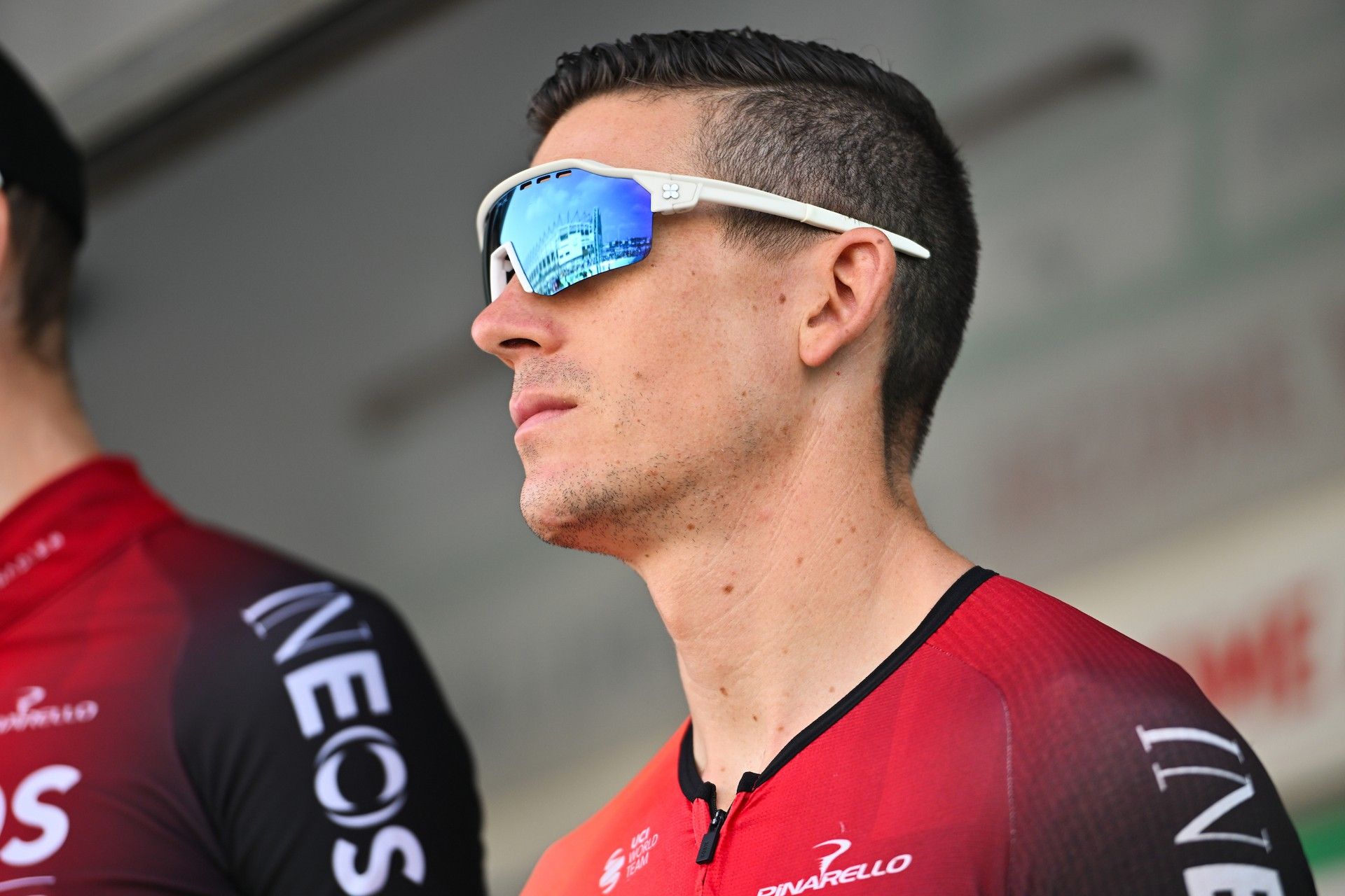 Ben Swift back on road doing four-hour rides just three weeks after breaking pelvis at Omloop Nieuwsblad