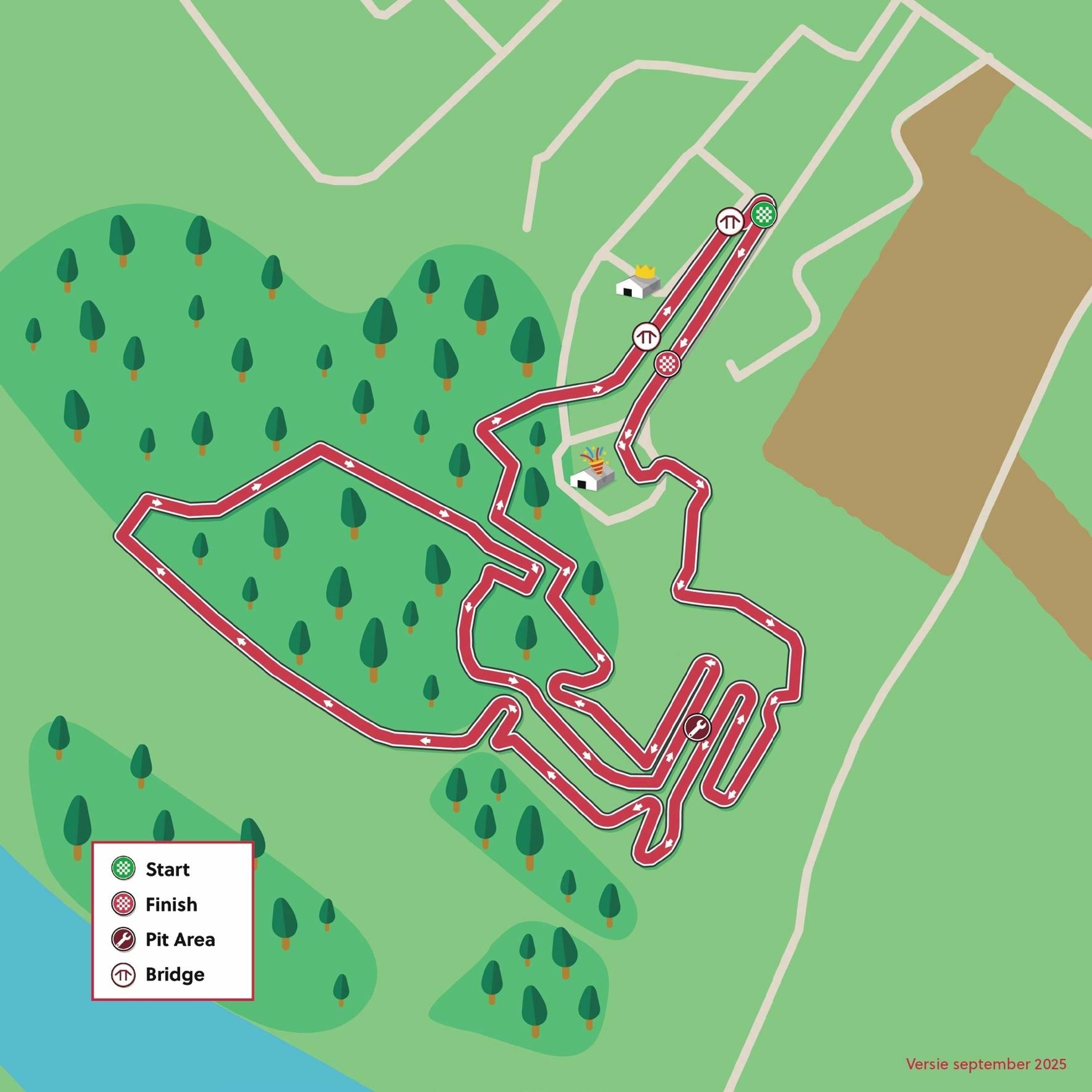 World Cup Gavere route