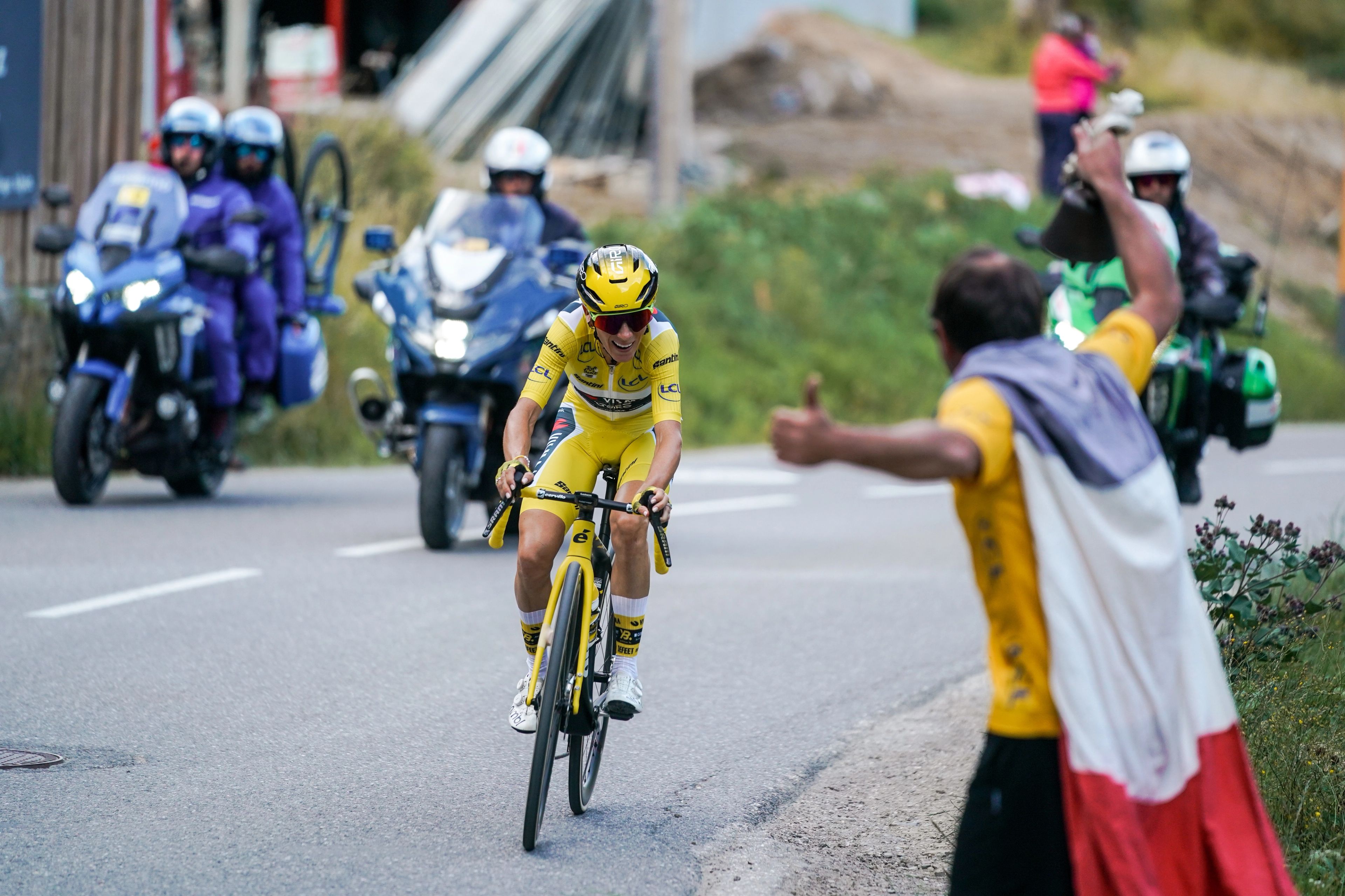 Tour de France Femmes avec Zwift 2025 – Étape 9 - Praz-sur-Arly > Châtel Les Portes du Soleil (124,1km) - Pauline Ferrand-Prevot (Visma Lease a Bike)