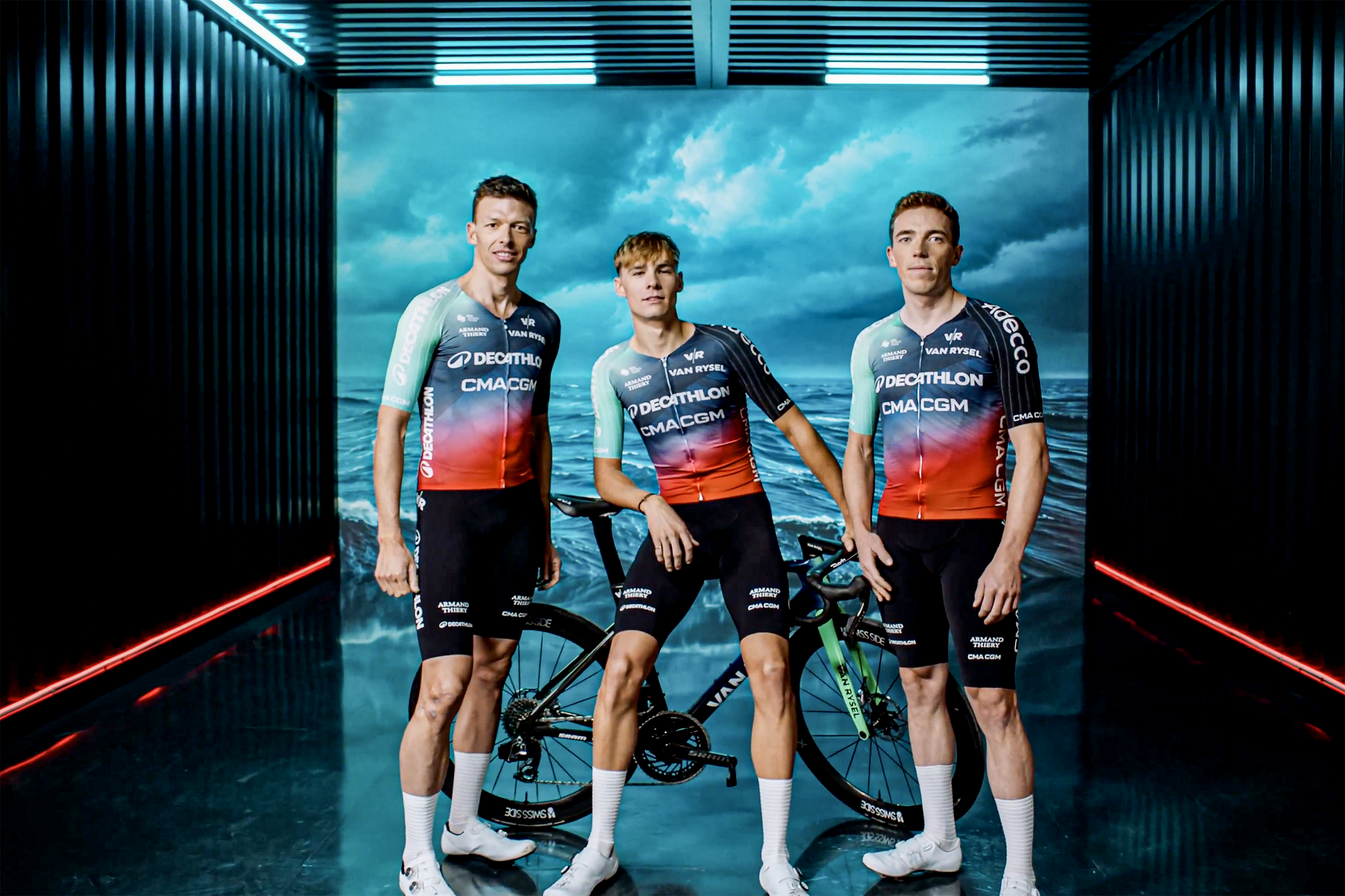 'Change is written with red' as Decathlon–CMA CGM teases bold 2026 kit