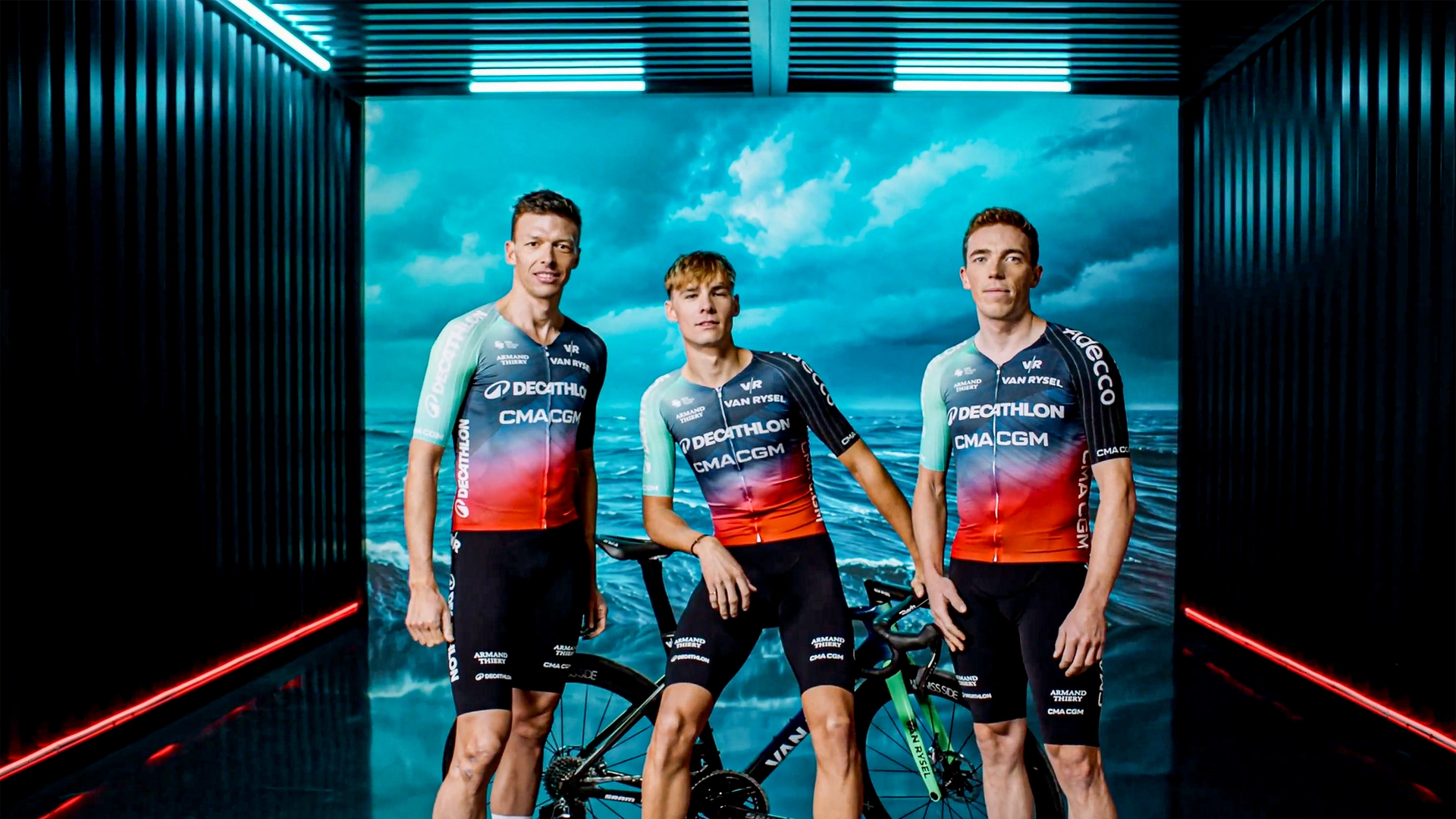 'Change is written with red' as Decathlon–CMA CGM teases bold 2026 kit