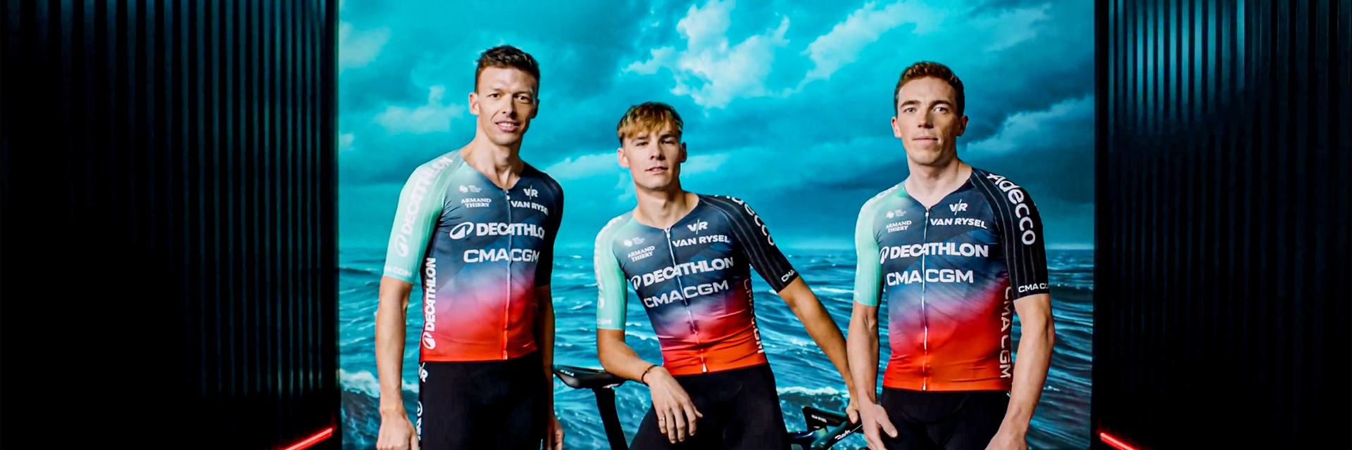 'Change is written with red' as Decathlon–CMA CGM teases bold 2026 kit