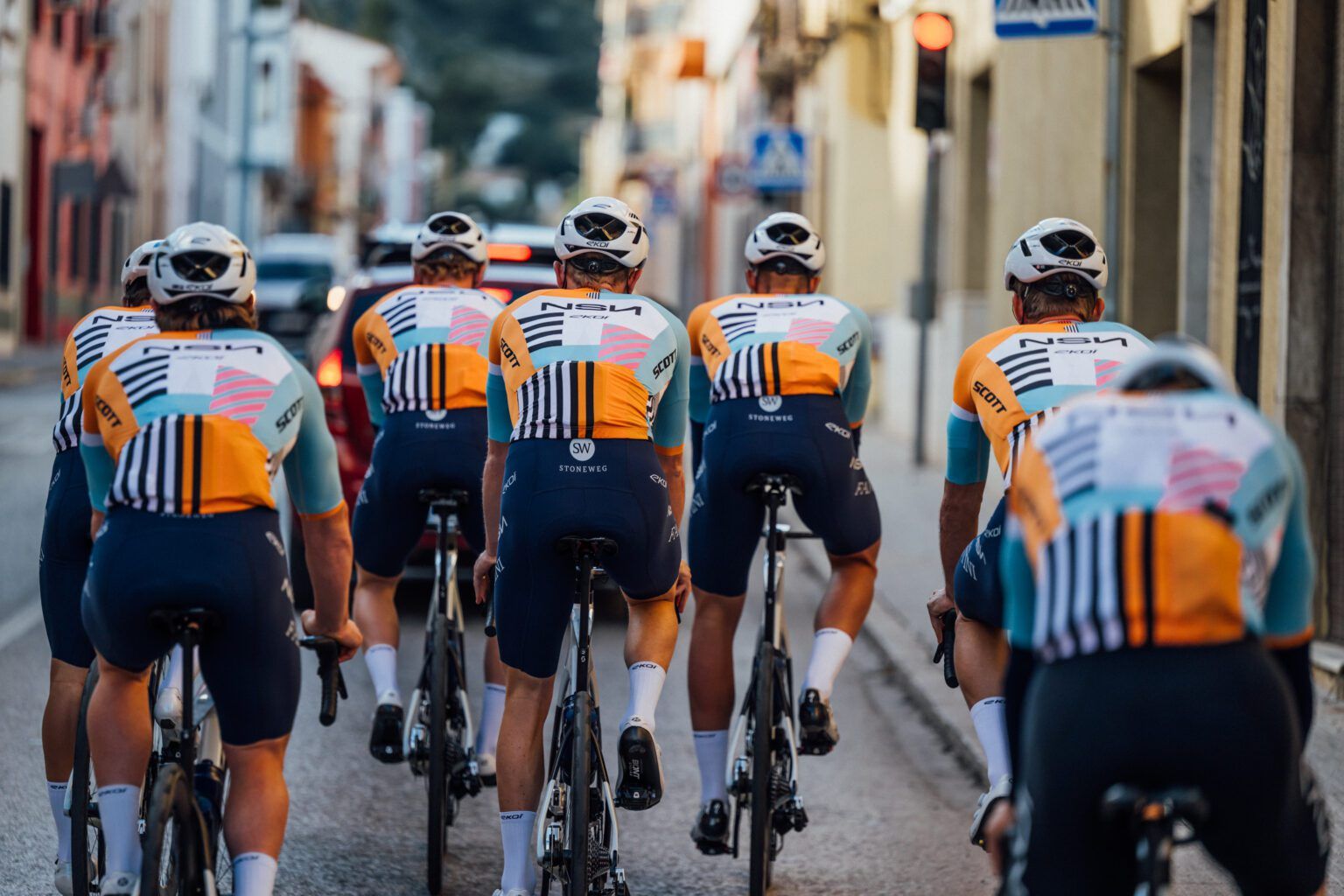 'A design made to stand out' NSN Cycling unveils Barcelona patchwork kit for radical 2026 reset