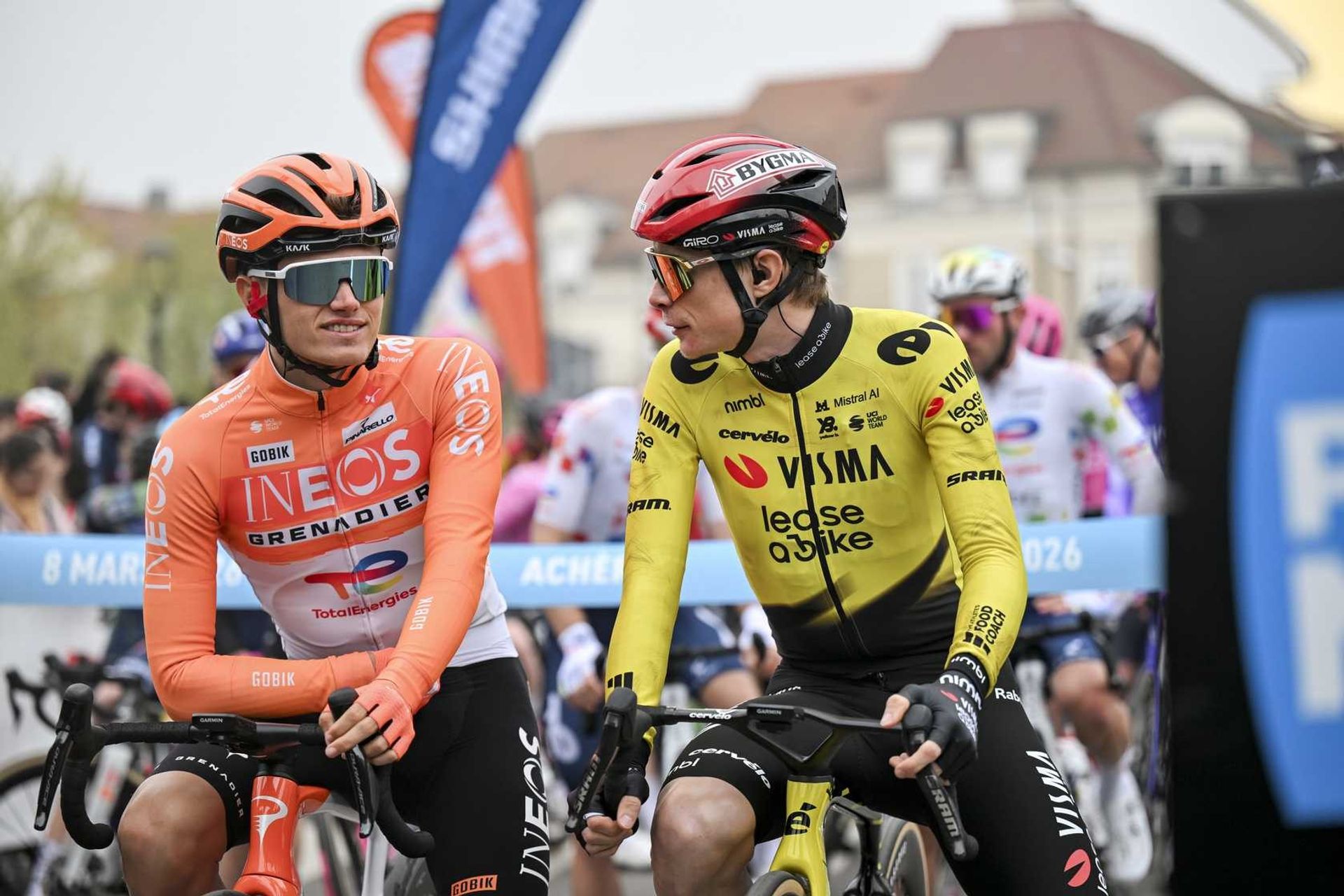 'Unworthy of a WorldTour race', Vingegaard blasts Paris-Nice opener as Lamperti takes yellow