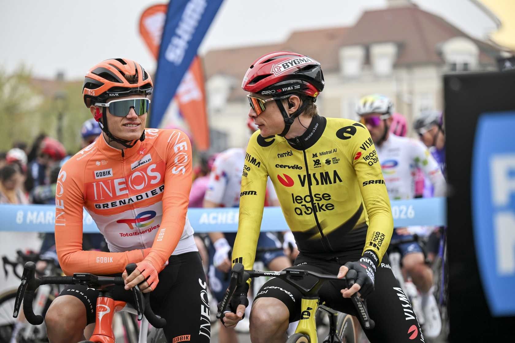 'Unworthy of a WorldTour race', Vingegaard blasts Paris-Nice opener as Lamperti takes yellow