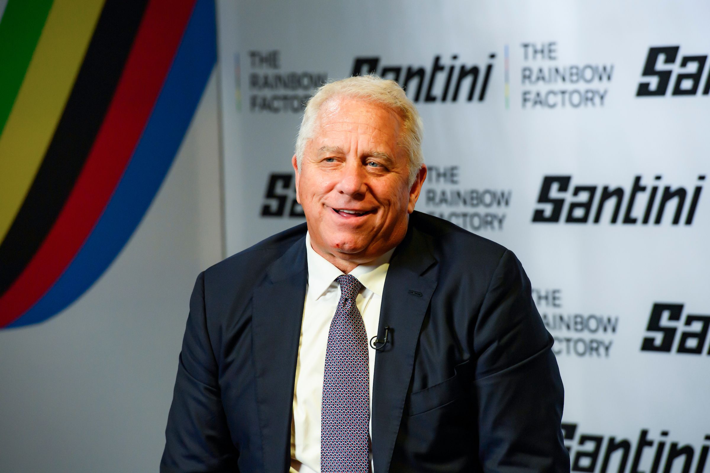 Tour de France legend Greg Lemond pictured at a UCI gala event