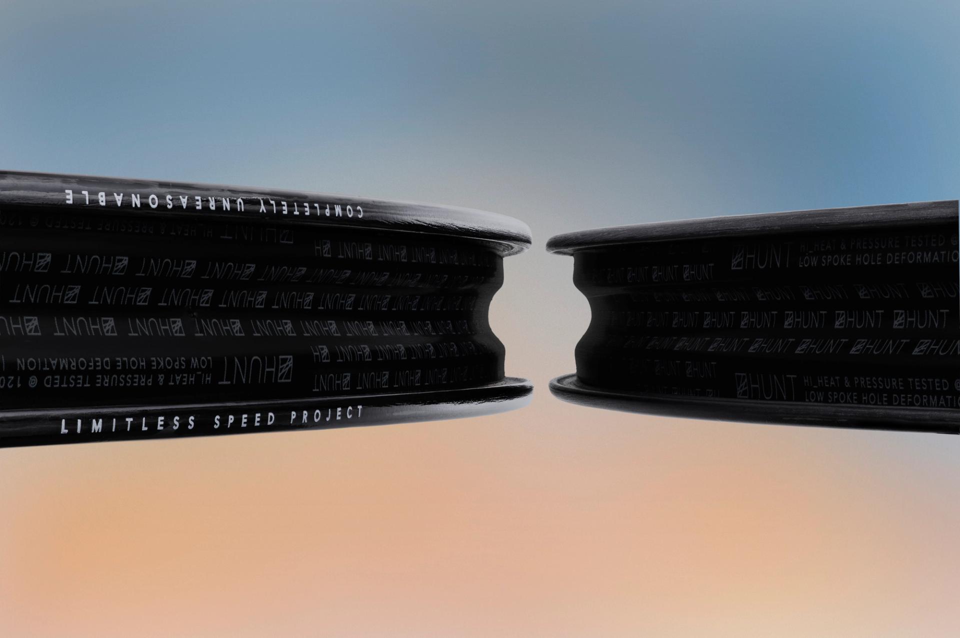 Hunt 5AM Limitless rim side comparison