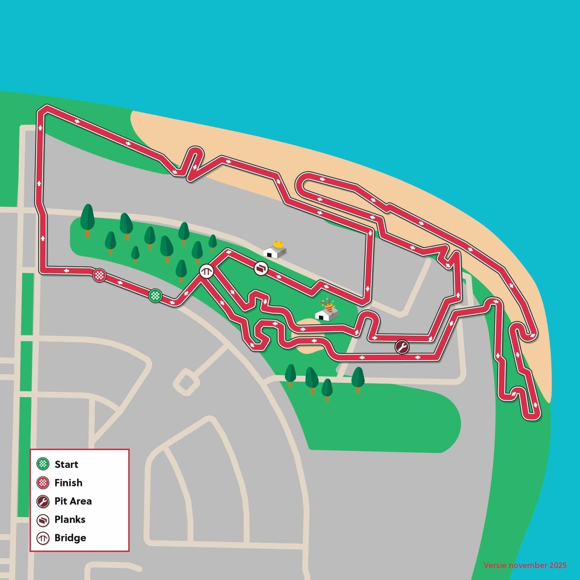 UCI Cyclo-cross World Cup Antwerp map, credit: UCI