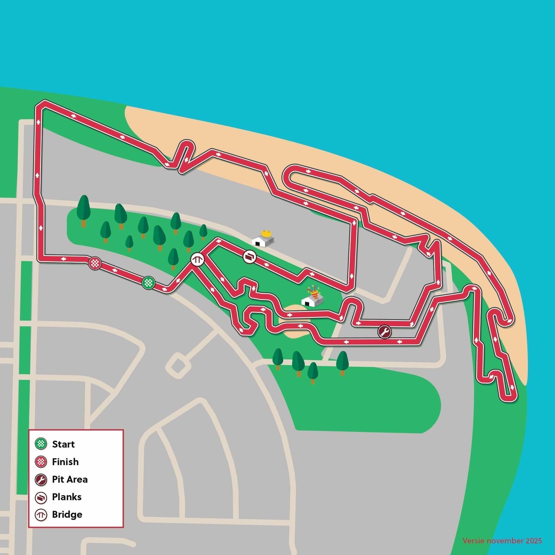 UCI Cyclo-cross World Cup Antwerp map, credit: UCI