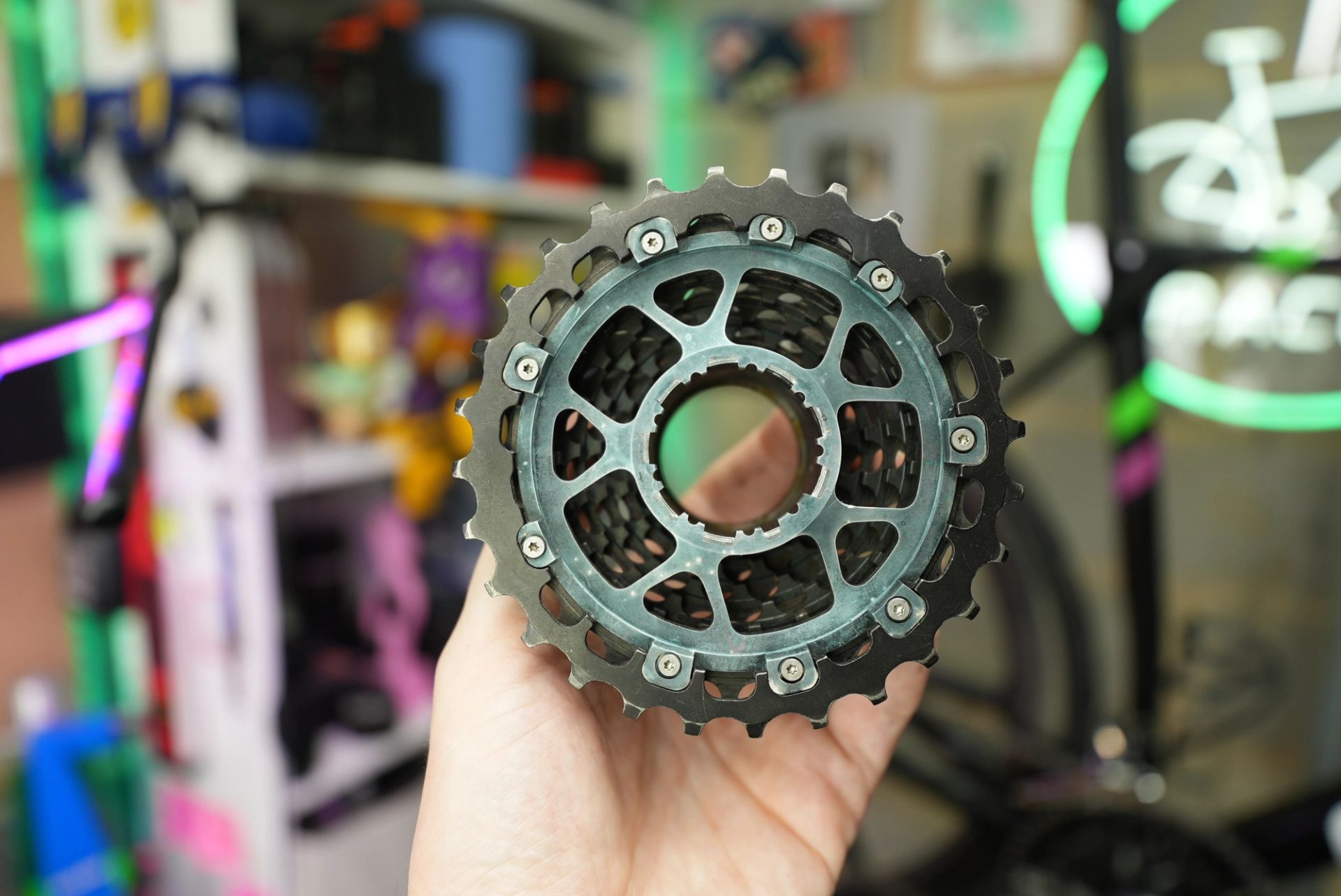 ZTTO ULT Monoblock cassette pictured in a workshop