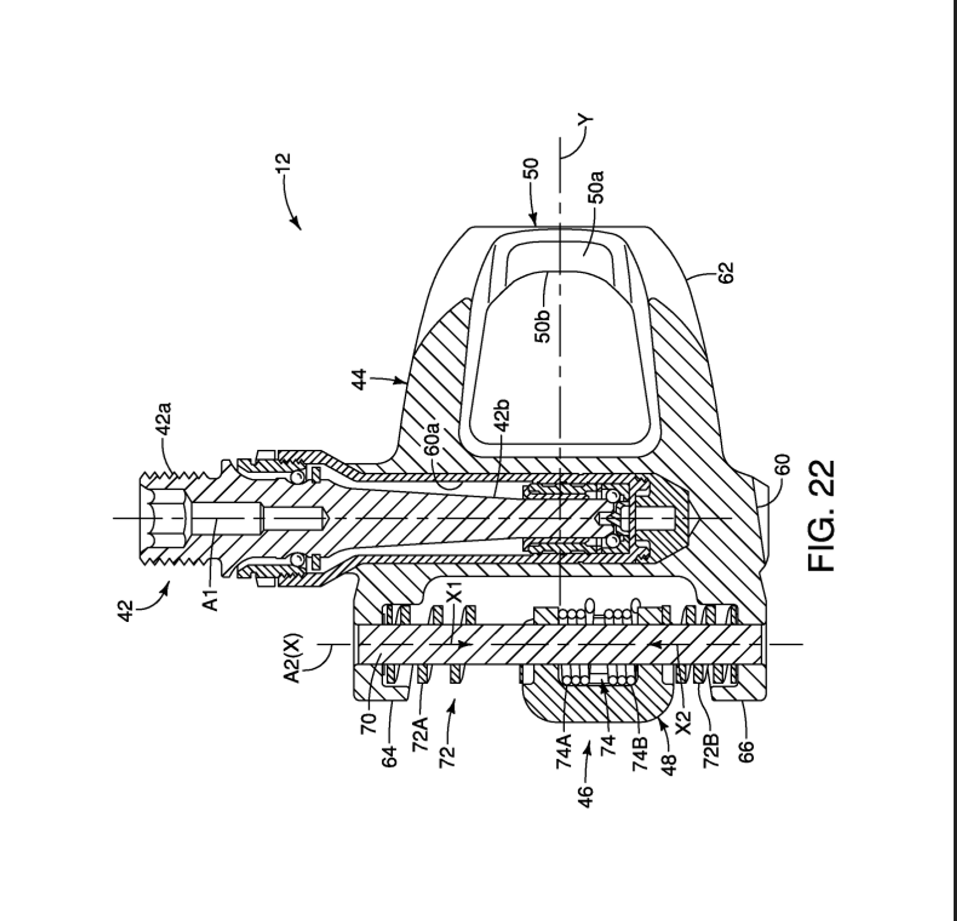 Image from patent application of Shimano pedal