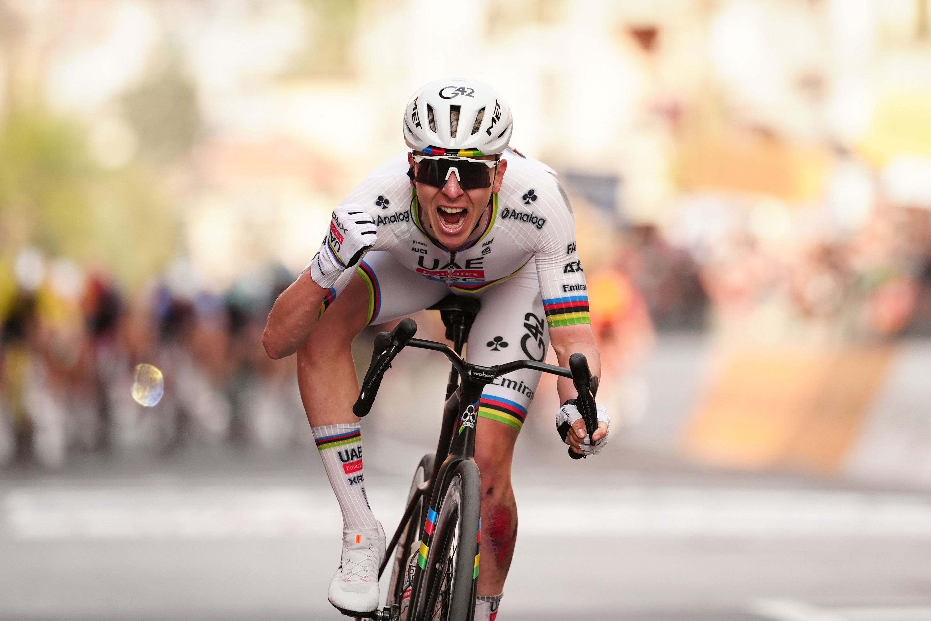 'When I crashed, for a second I thought it was all over' - How Pogačar survived a crash before finally winning Milan-San Remo