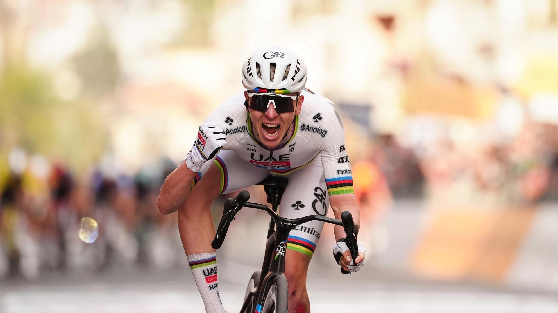 'When I crashed, for a second I thought it was all over' - How Pogačar survived a crash before finally winning Milan-San Remo