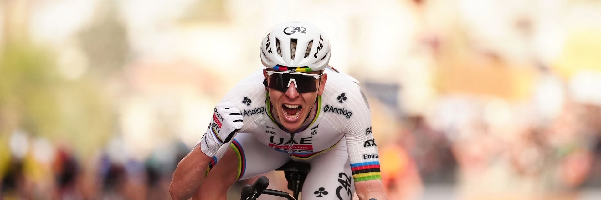 'When I crashed, for a second I thought it was all over' - How Pogačar survived a crash before finally winning Milan-San Remo