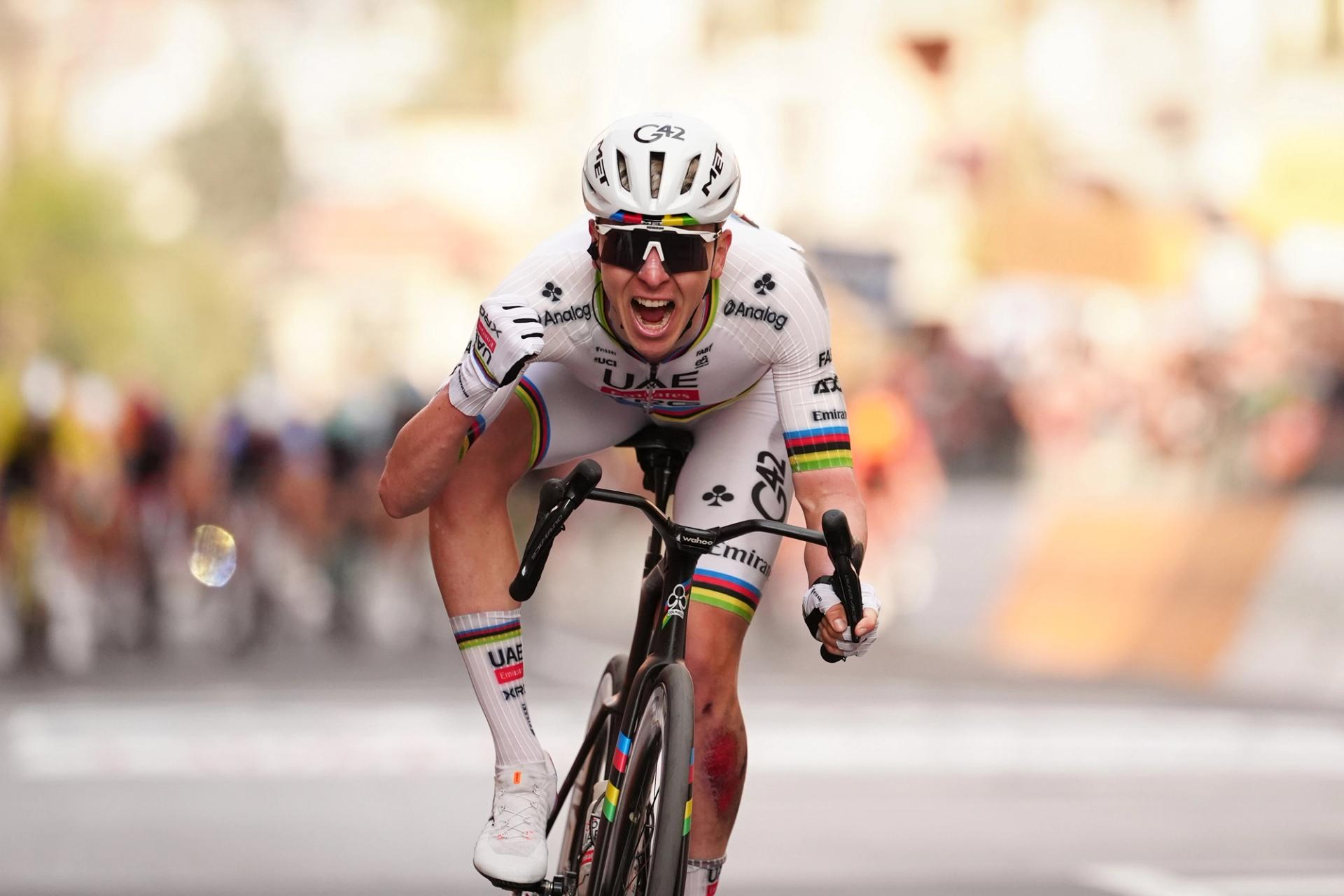 'When I crashed, for a second I thought it was all over' - How Pogačar survived a crash before finally winning Milan-San Remo