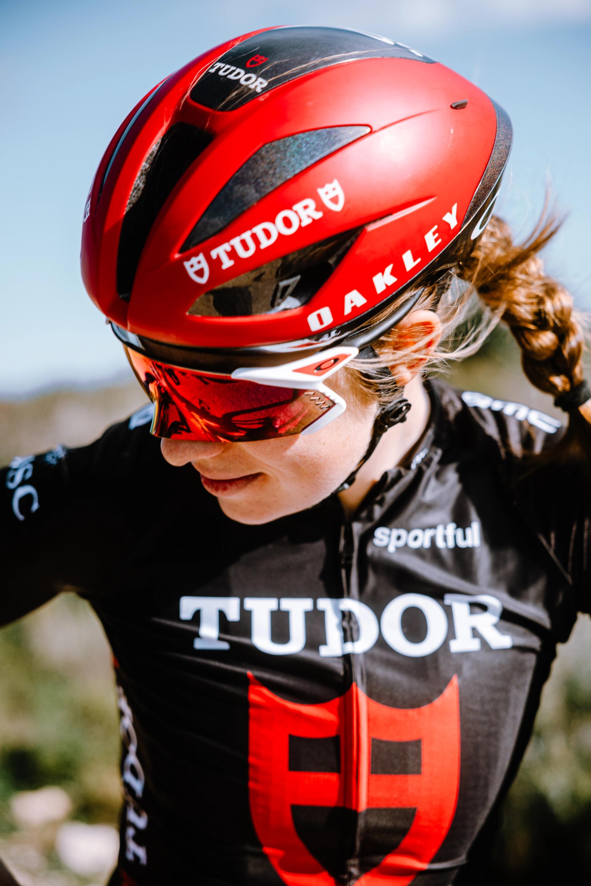 Clara Koppenberg on training camp with Tudor Pro Cycling