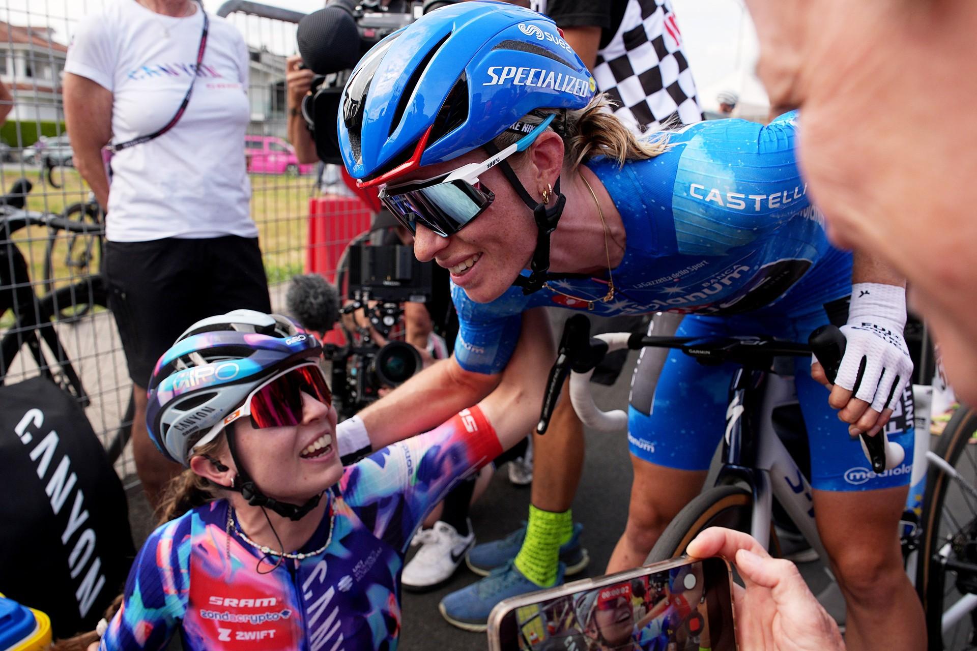 'My finish line was on the top of that climb', Demi Vollering reveals how FDJ United-SUEZ's all-in gamble delivered the maglia rosa