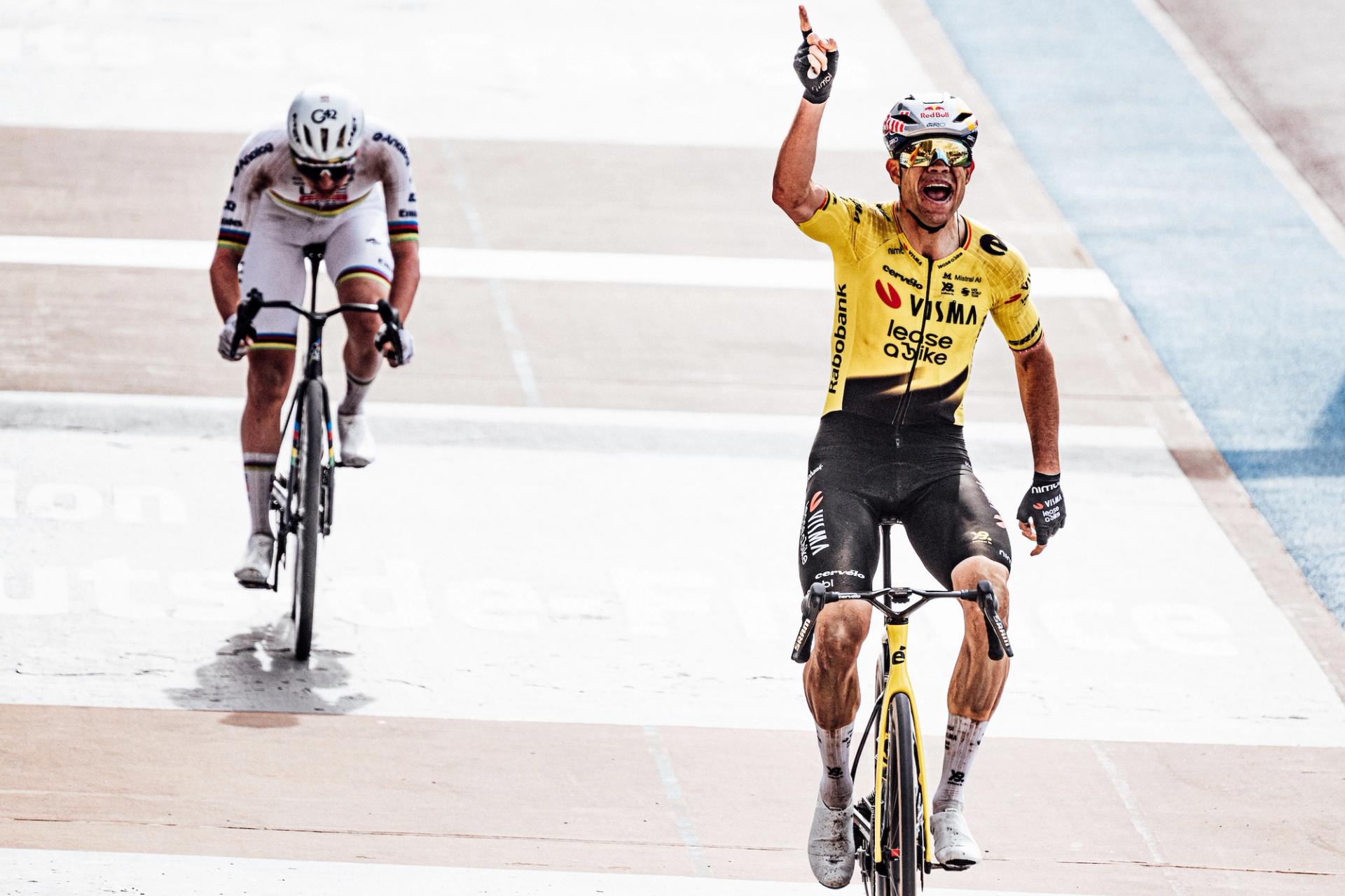 Wout van Aert restores unpredictability to the Monument hierarchy at Paris-Roubaix