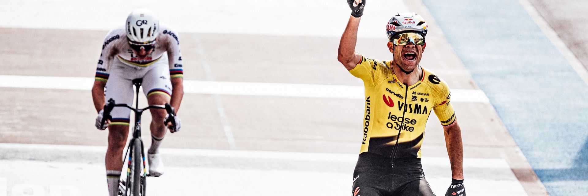 Wout van Aert restores unpredictability to the Monument hierarchy at Paris-Roubaix
