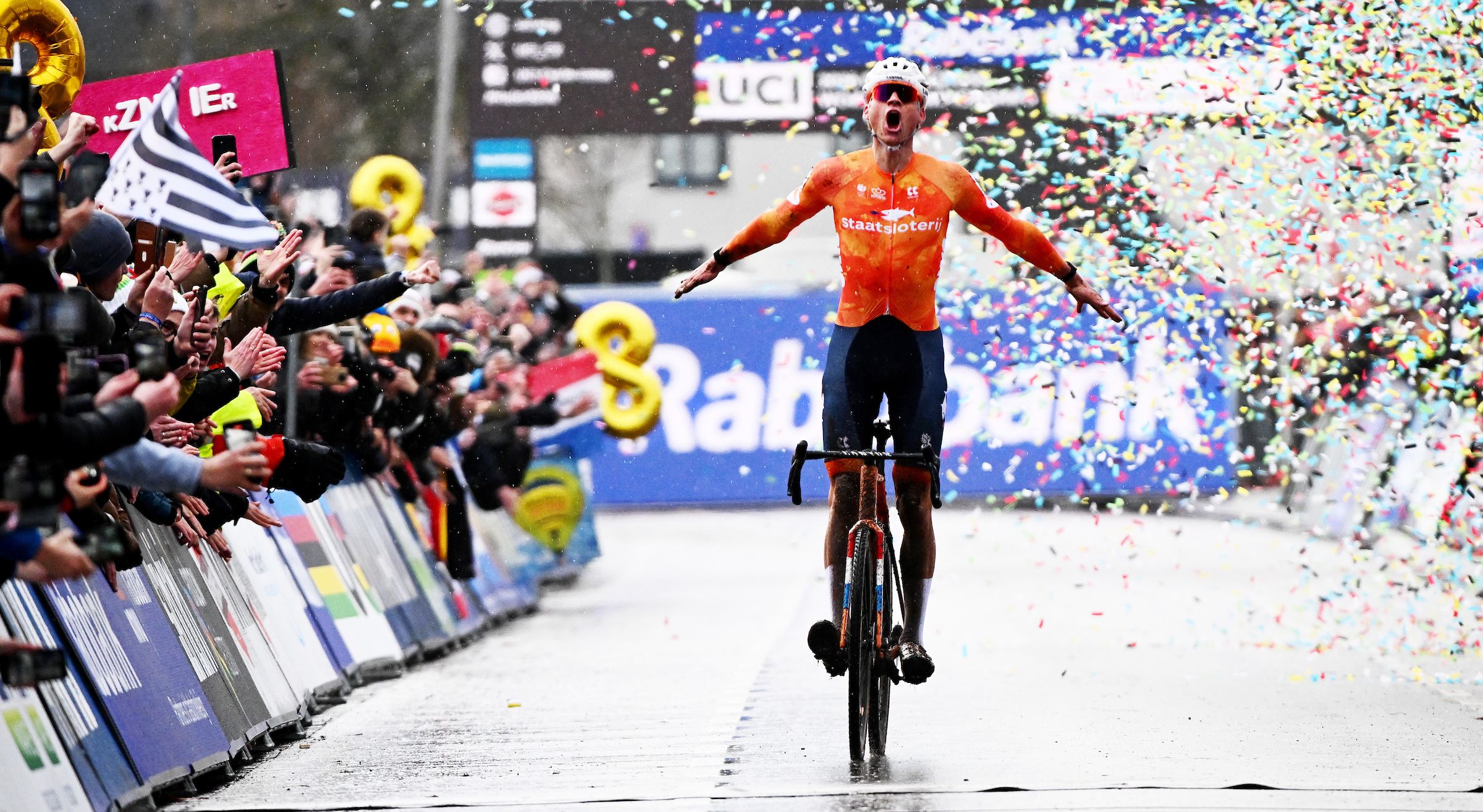 Mathieu van der Poel takes sensational eighth Cyclo-cross World Championship victory in Hulst