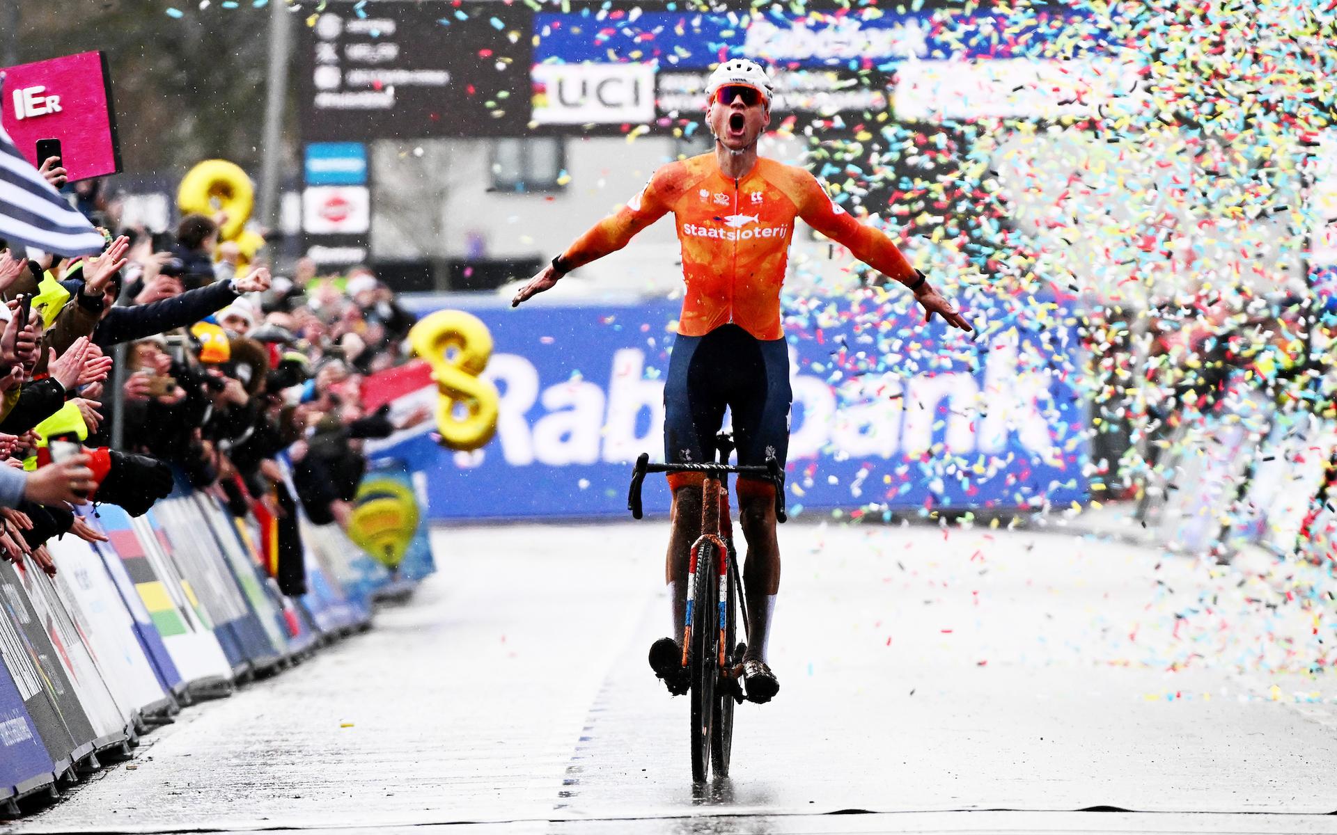 Mathieu van der Poel takes sensational eighth Cyclo-cross World Championship victory in Hulst