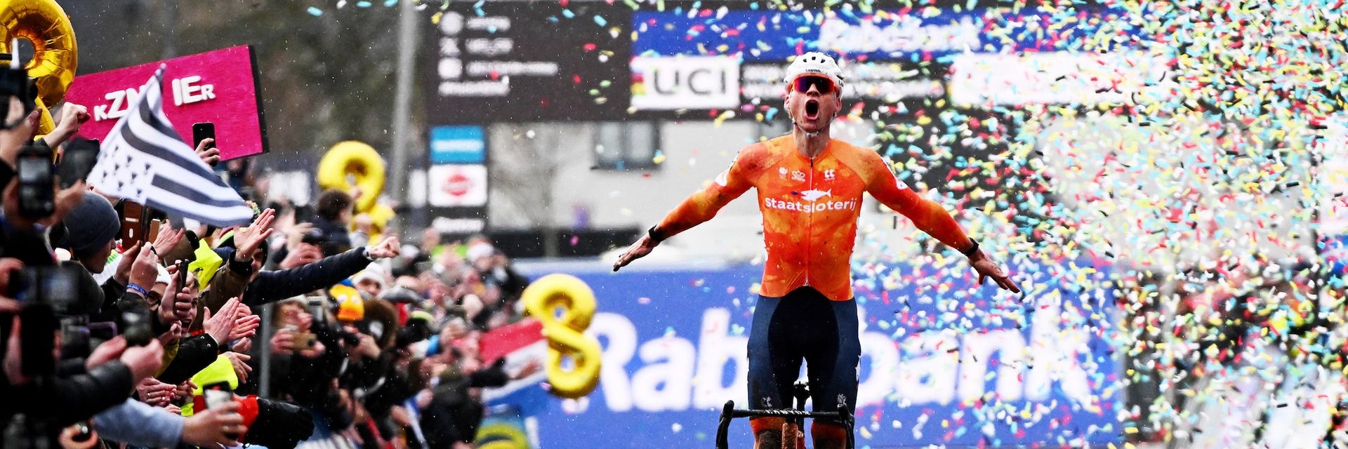 Mathieu van der Poel takes sensational eighth Cyclo-cross World Championship victory in Hulst