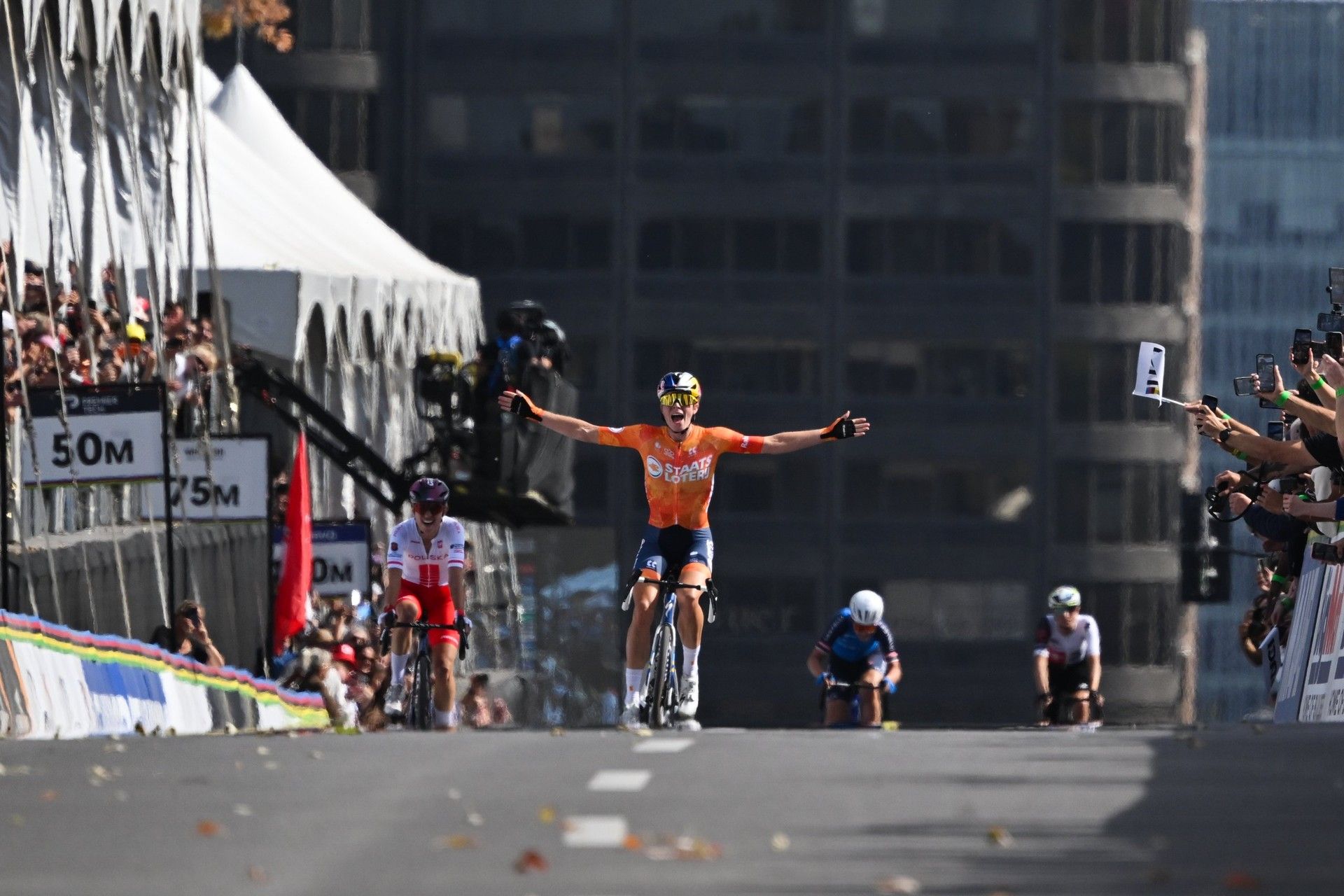 Vollering’s victory was expected but the journey to rainbows wasn’t