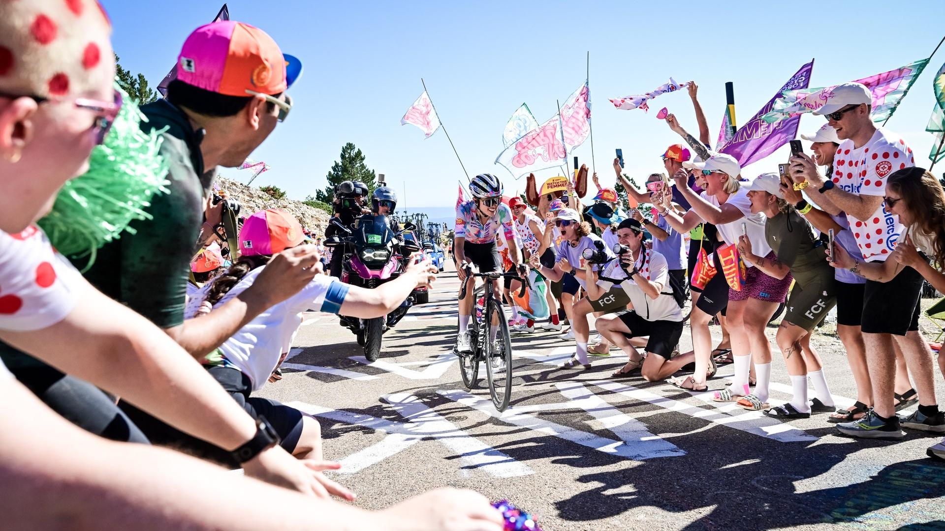 'I just feel so much gratitude' - Niewiadoma-Phinney storms into yellow on Mont Ventoux, but there’s much more racing to come