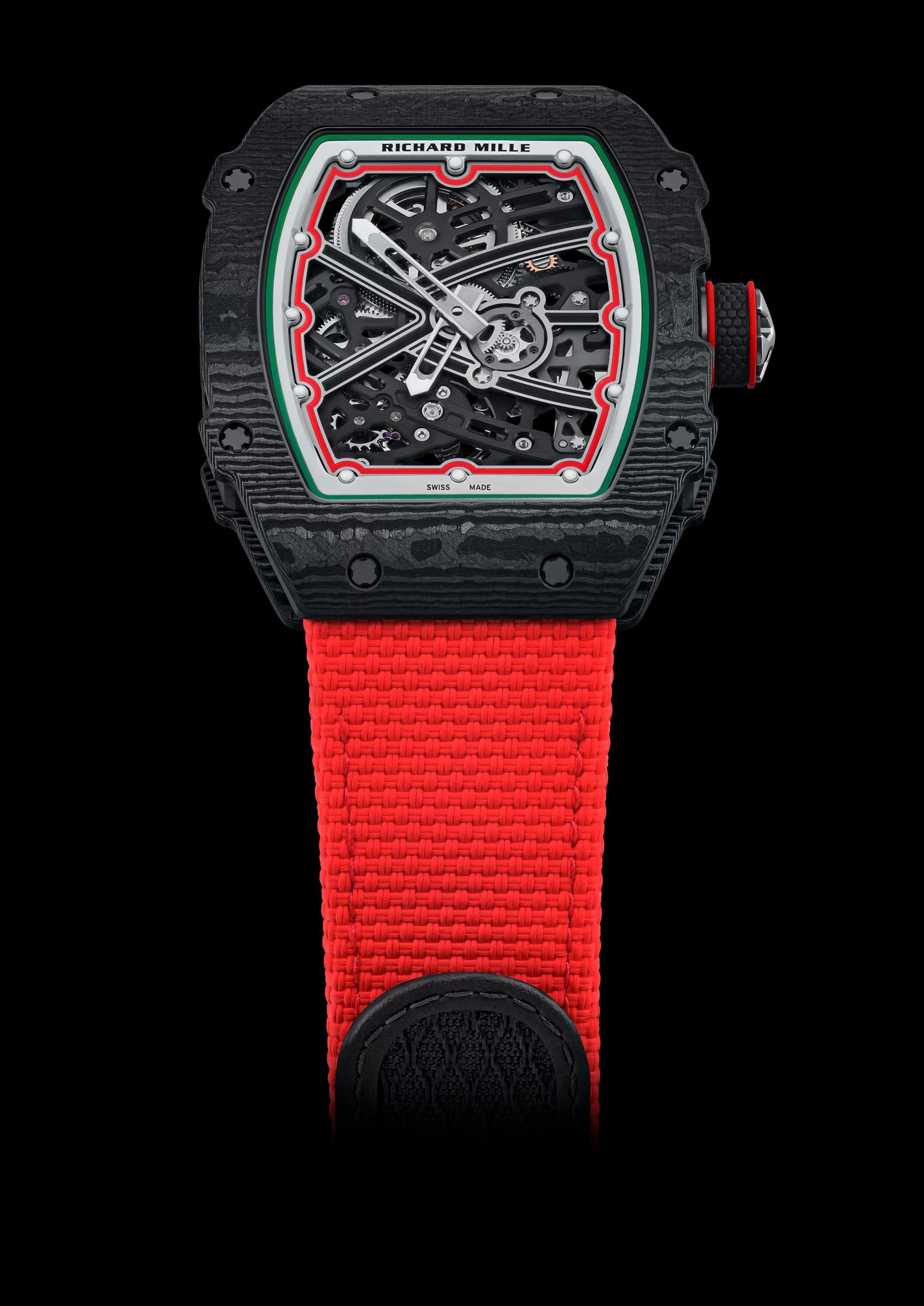 Pogačar's watch of choice, the RM 67-02