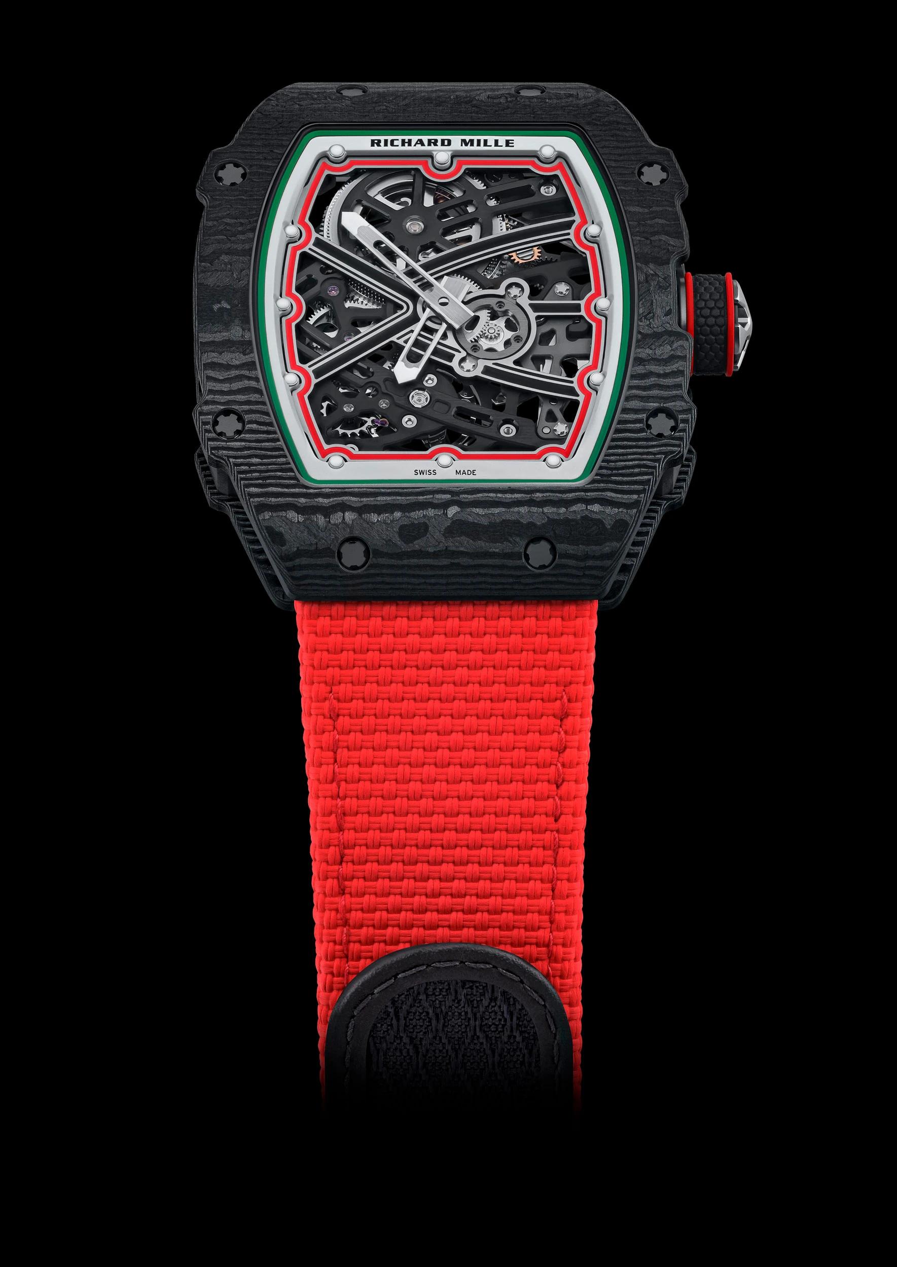 Pogačar's watch of choice, the RM 67-02