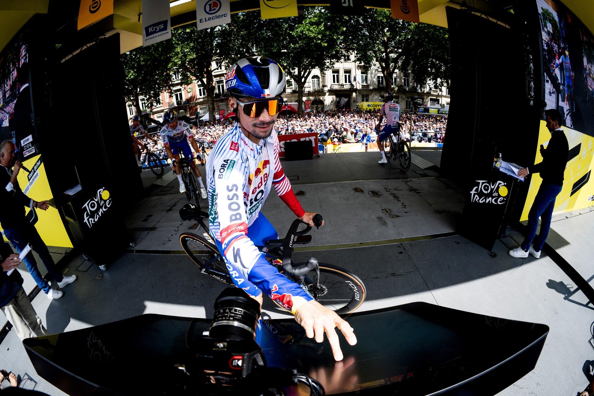 Primož Roglič at the Tour de France