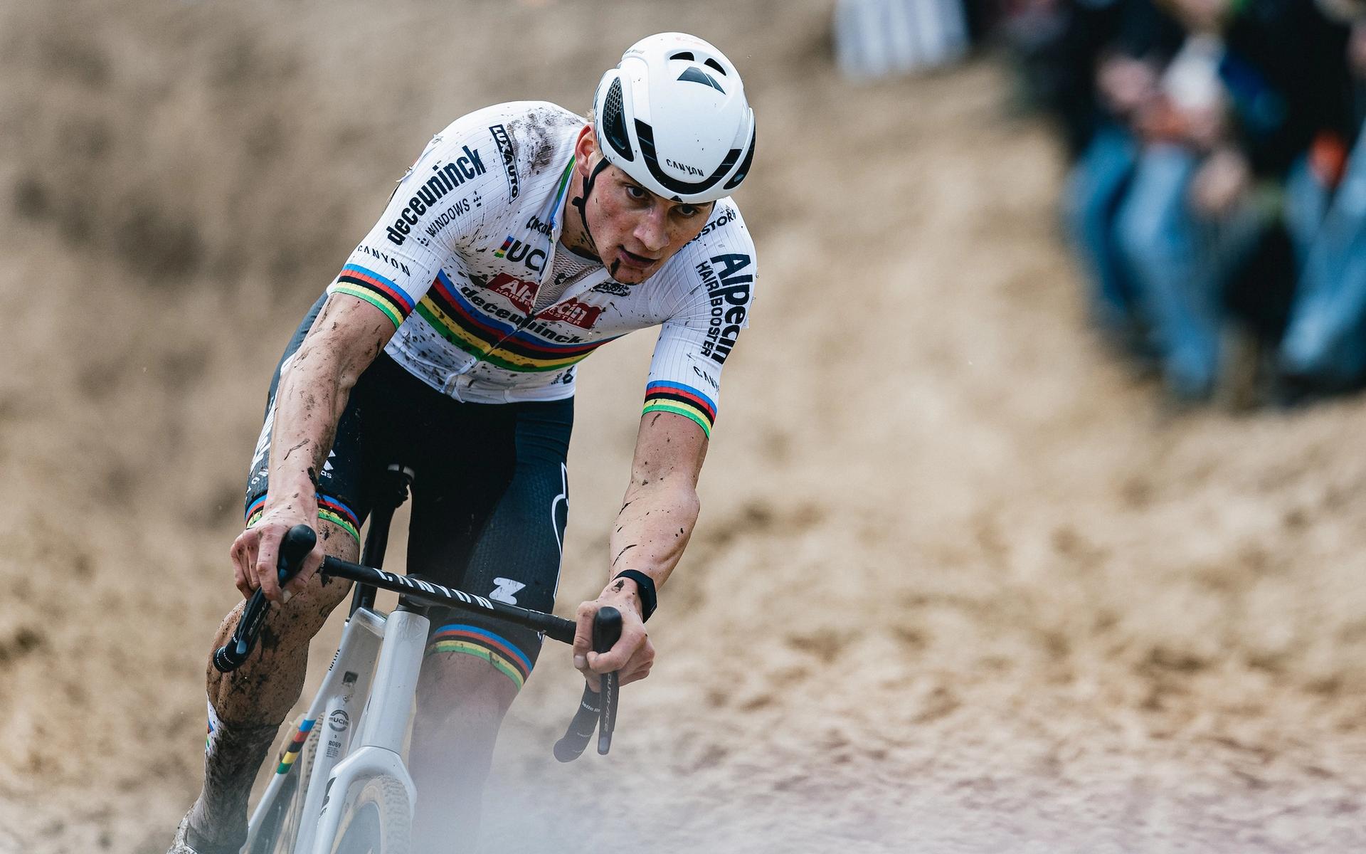 'I was very lucky' - Van der Poel survives spectator collision at Loenhout to claim sixth straight win