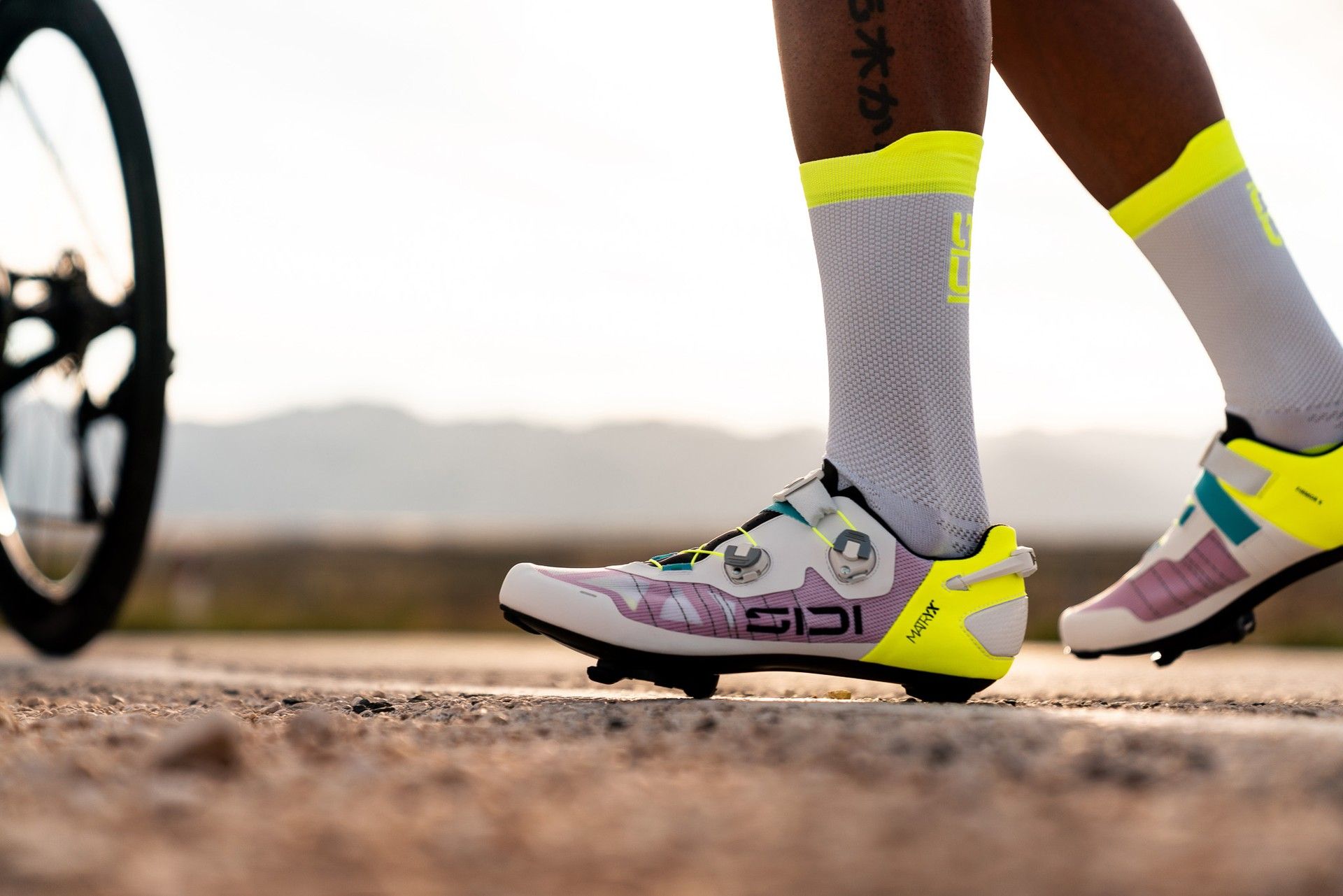 Sidi's new Wire 3 weighs 230g, has a stunning fluoro theme and costs €339