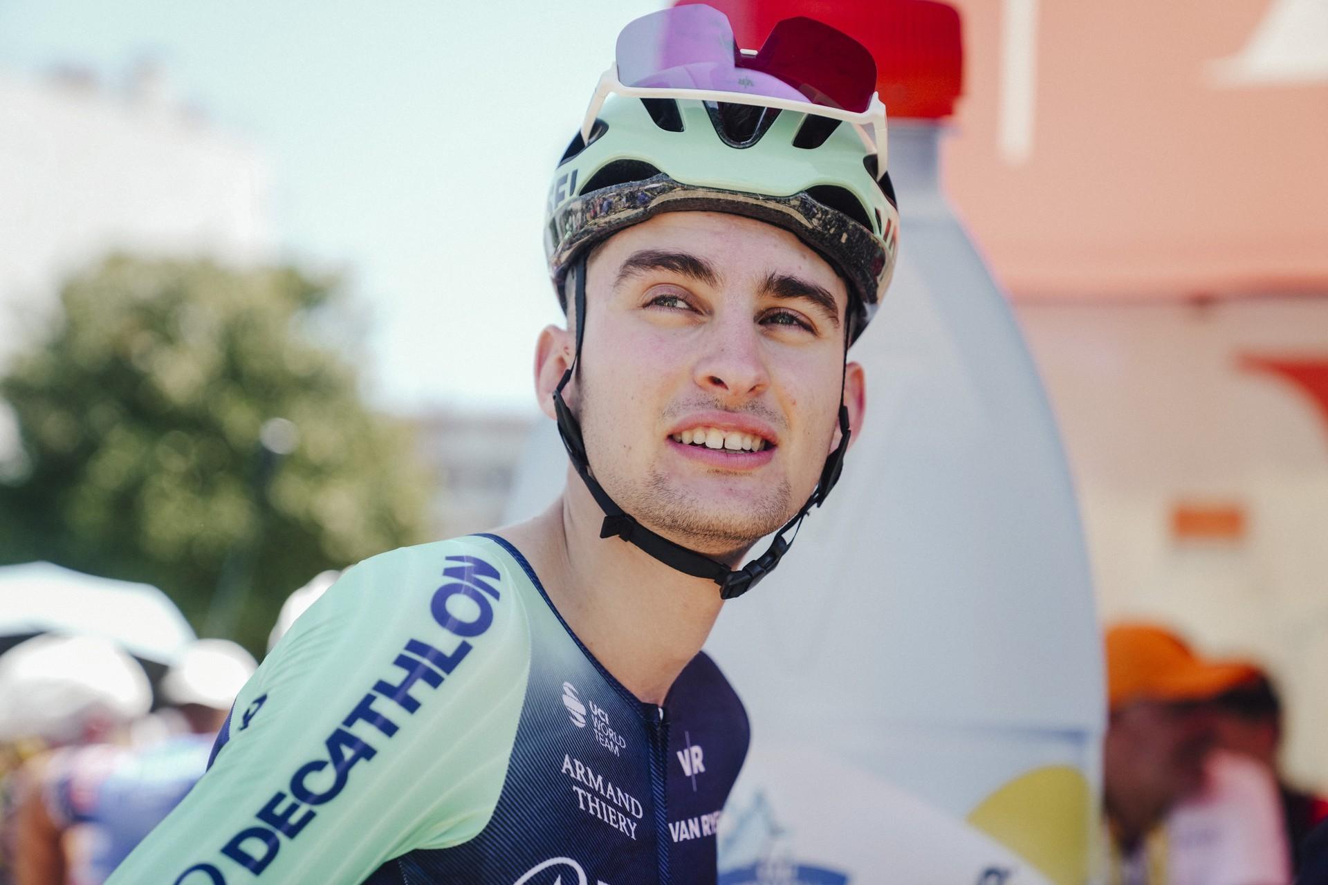     ‘Just wait’: Why Luke Rowe refused to send teammates back for Paul Seixas at the Tour de France