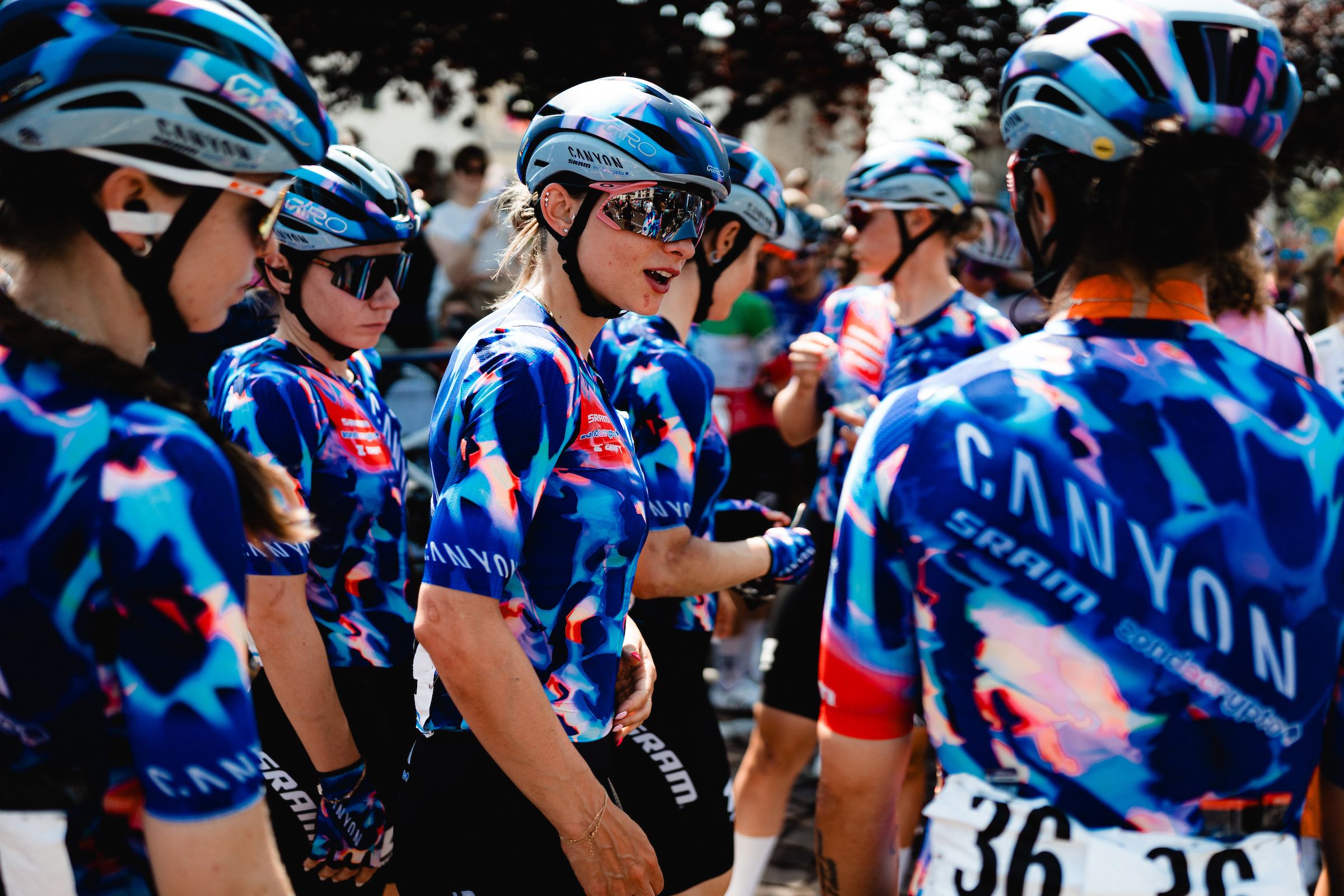 Chiara Consonni fined for 'inappropriate behaviour' after pulling bike from beneath fallen rider at Giro d'Italia