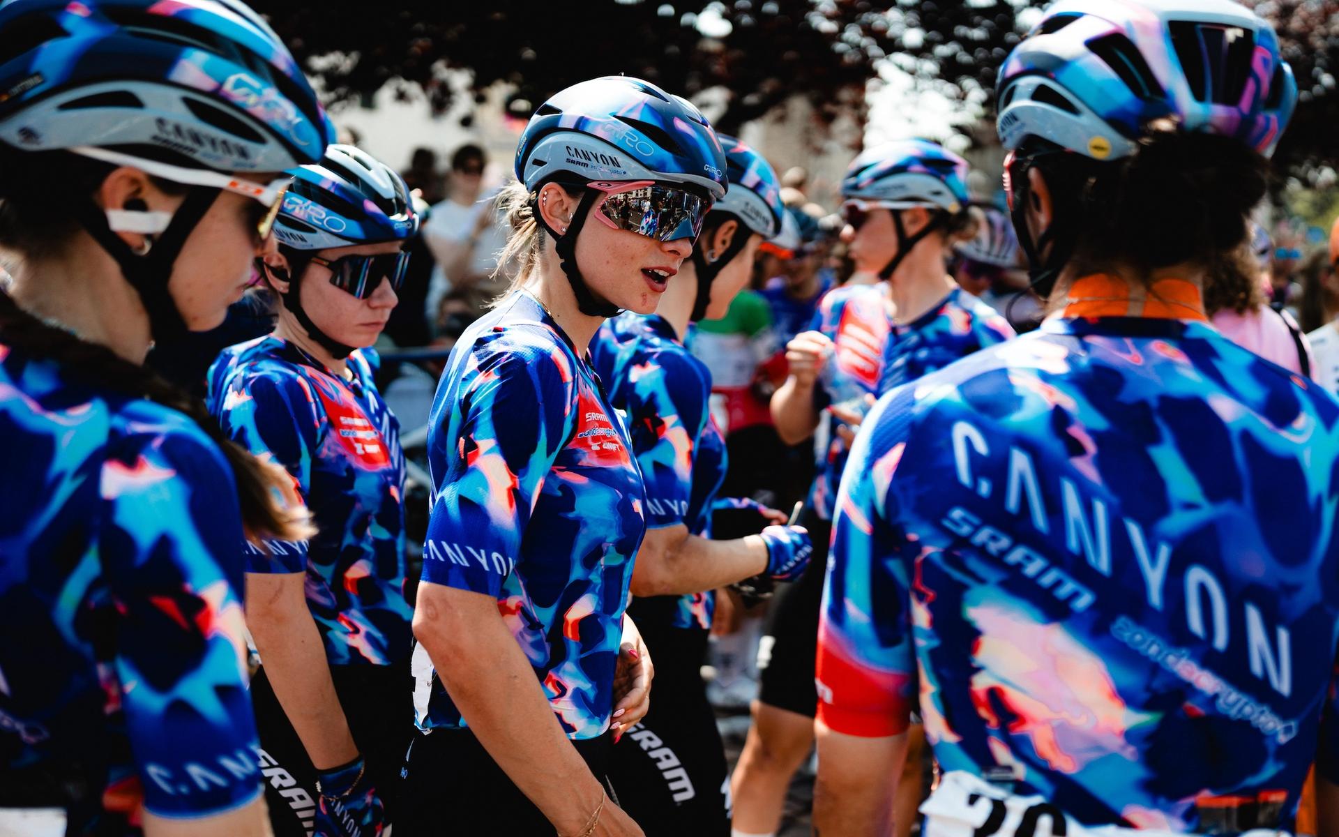Chiara Consonni fined for 'inappropriate behaviour' after pulling bike from beneath fallen rider at Giro d'Italia