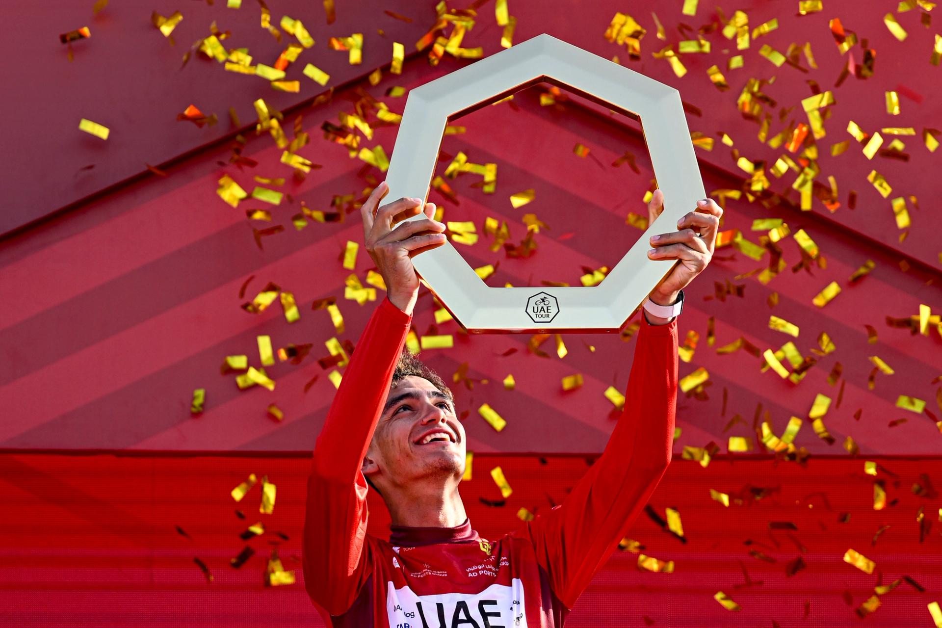 UAE Tour: Jonathan Milan completes sprint hat-trick as Isaac del Toro seals first WorldTour stage race win