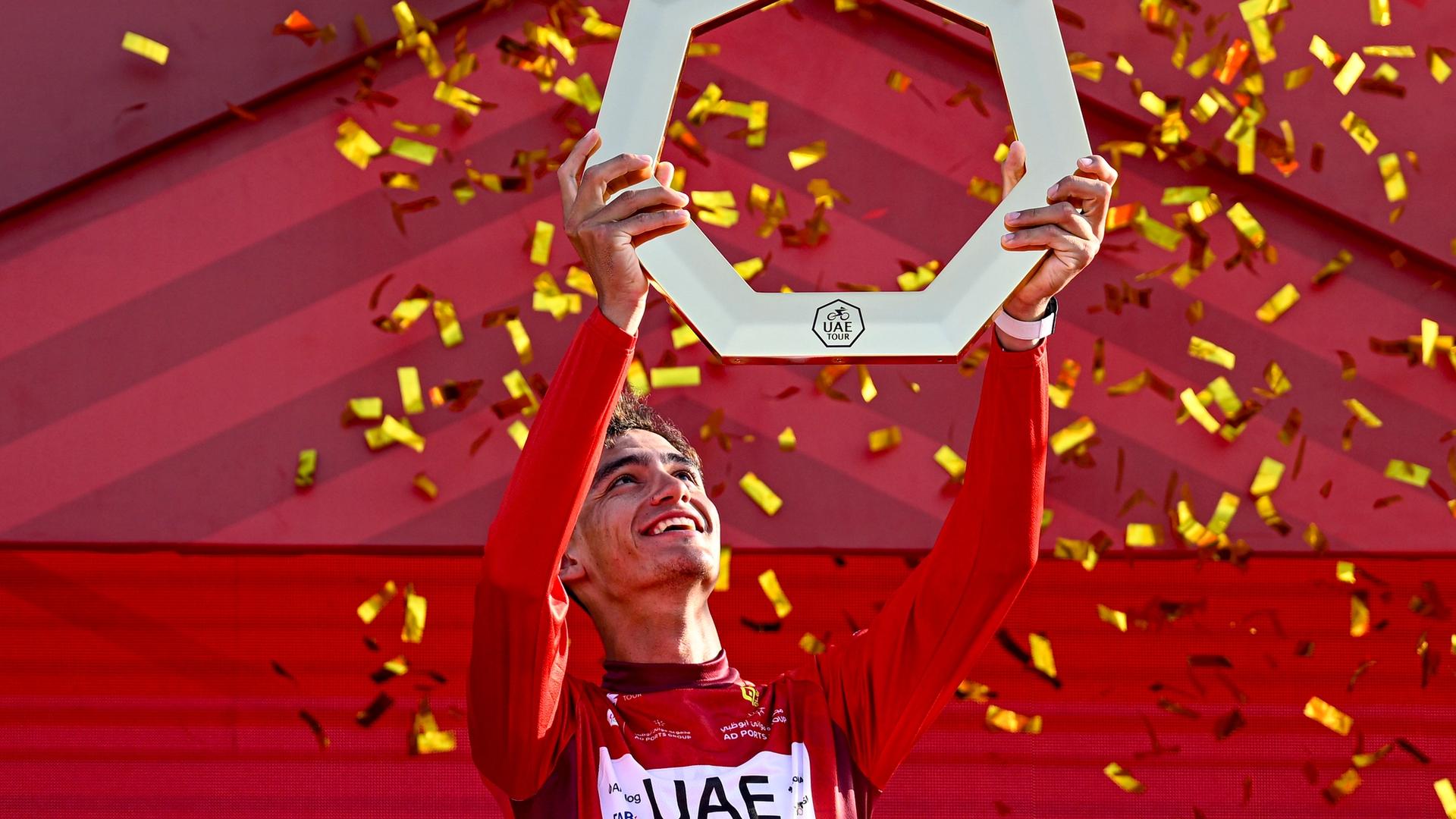 UAE Tour: Jonathan Milan completes sprint hat-trick as Isaac del Toro seals first WorldTour stage race win