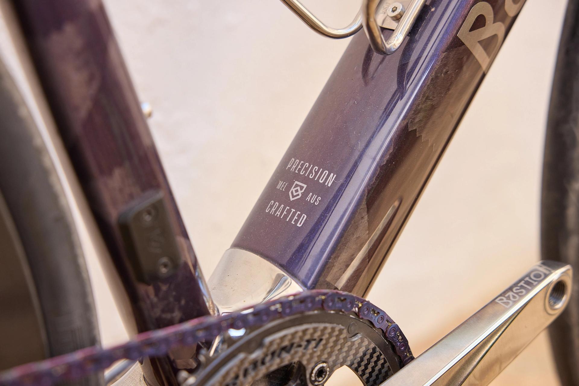 The Bastion's NACA tube profiles are evident beneath it's ornate carbon finish