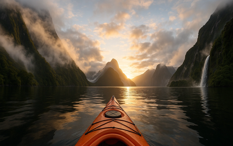Esplorare Milford Sound in Kayak: Avventura e Meraviglia in Nuova Zelanda