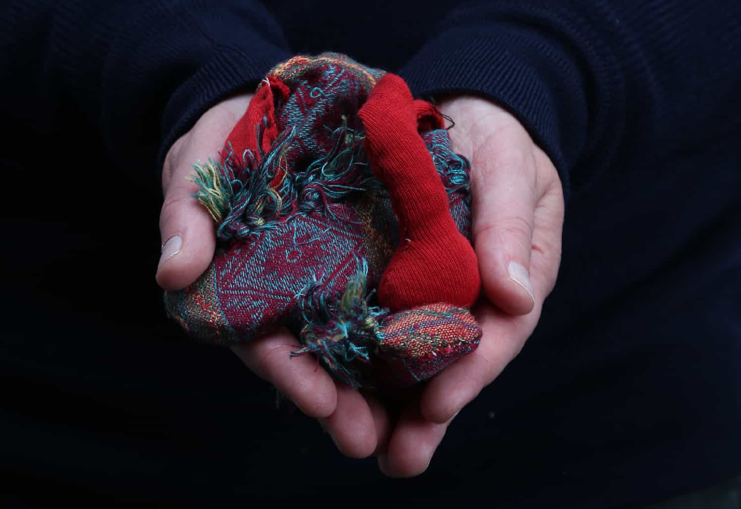 Ausstellungsansicht „Geburt – die Hebammenpraxis“ im Atelierraum