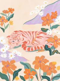 9.Pink Tiger in Wild Garden .jpg