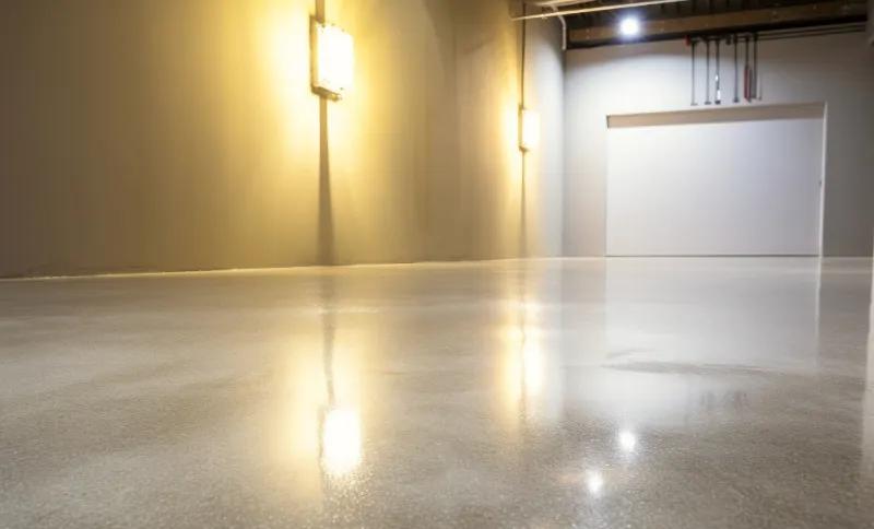 Polished concrete finishes