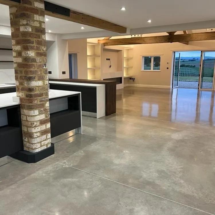 Residential concrete polishing