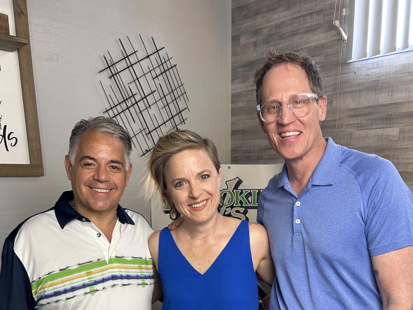 Steve, Teresa, and Mathew on the Move The Needle Podcast
