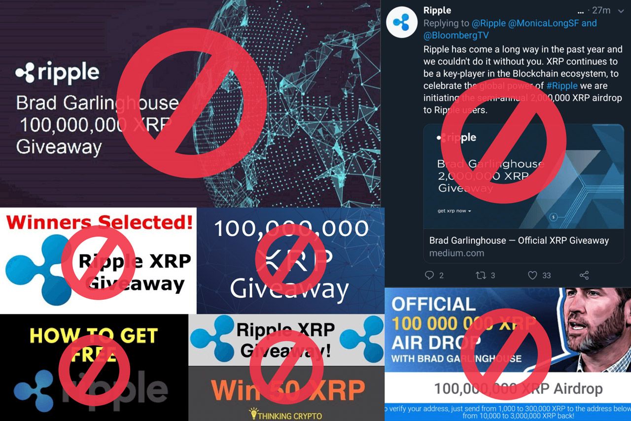 Ripple & XRP Crypto Giveaway Scams: How to Spot & Report | Ripple