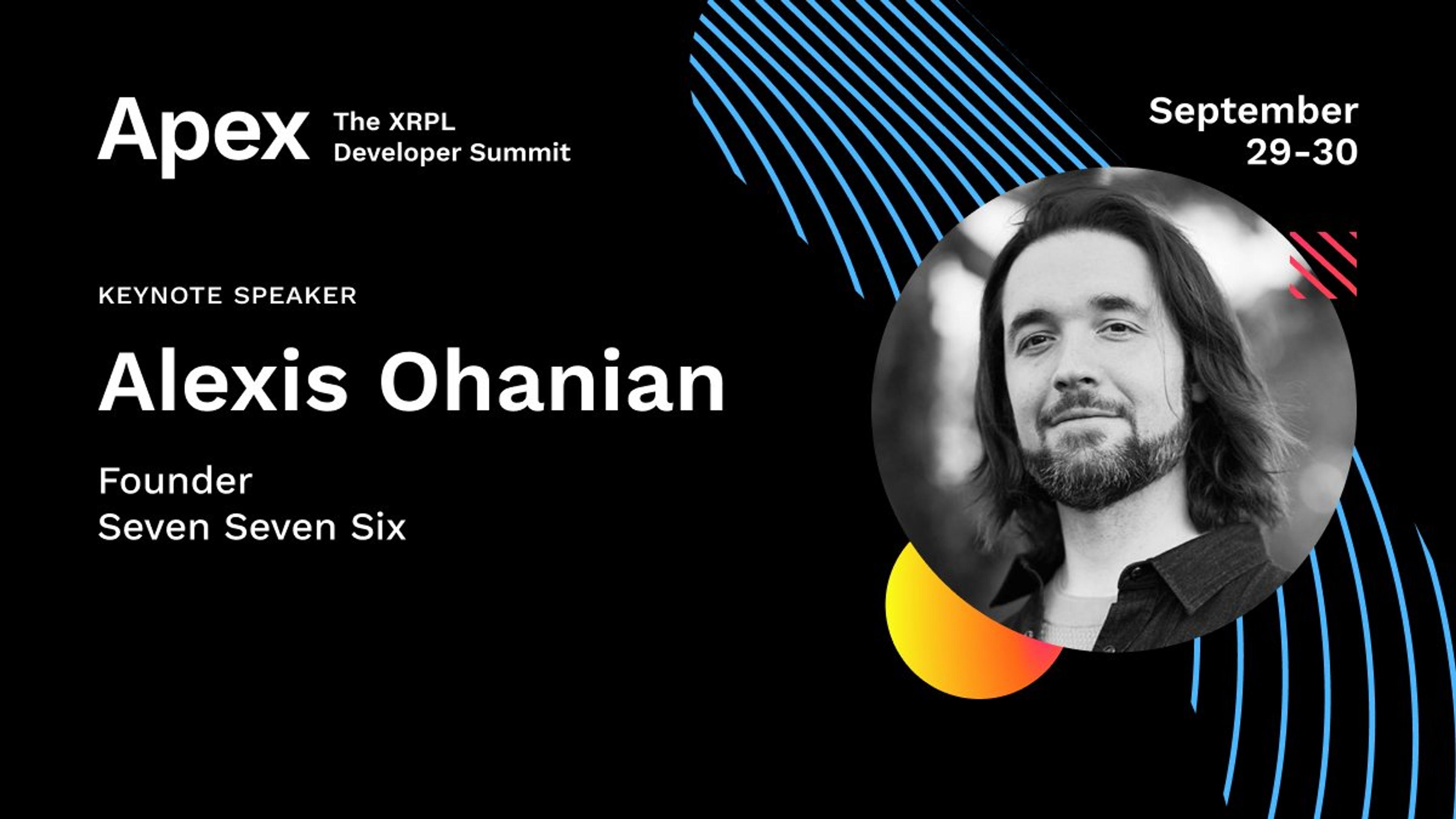APEX Keynote Speaker Alexis Ohanian